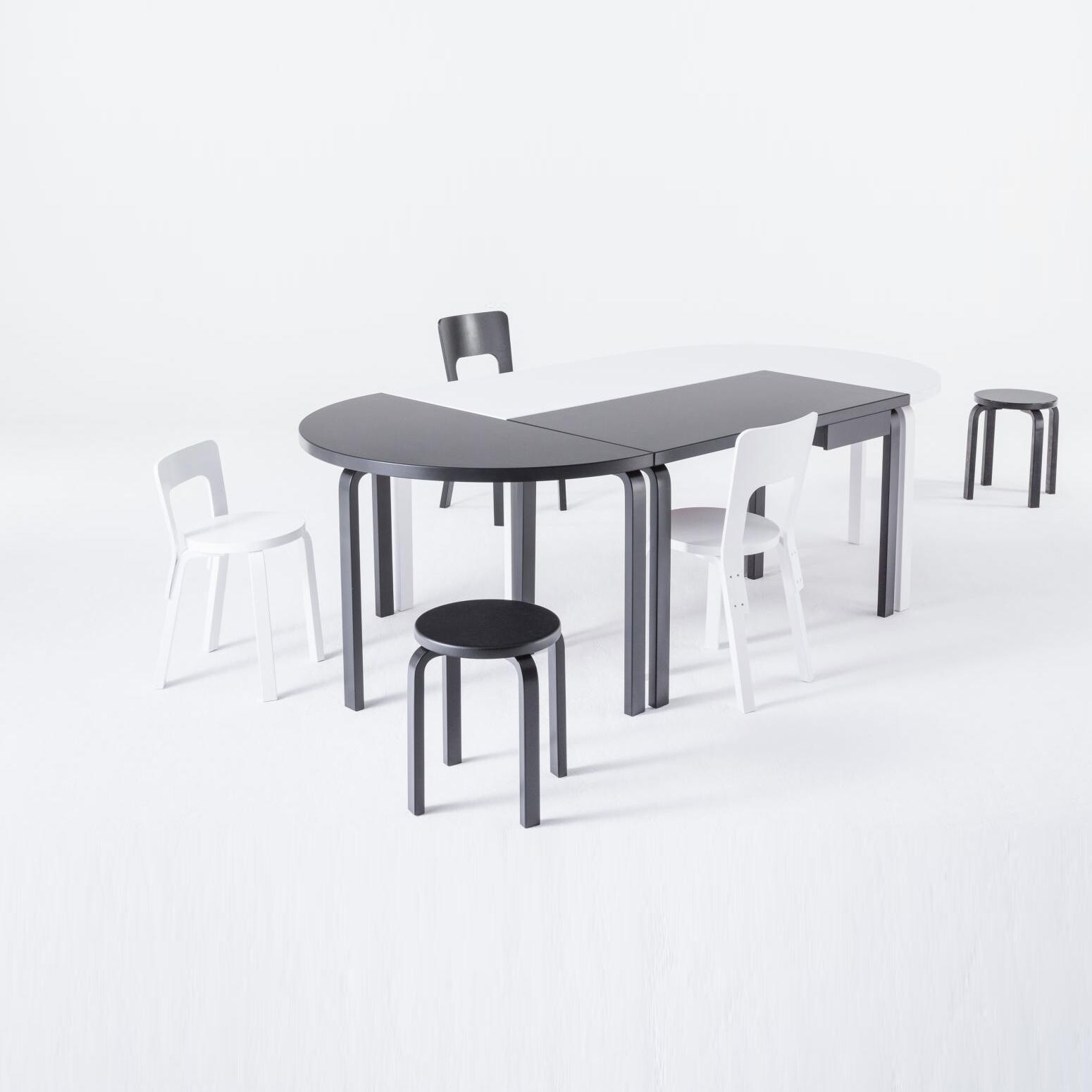 66 Chair Lacquered Base