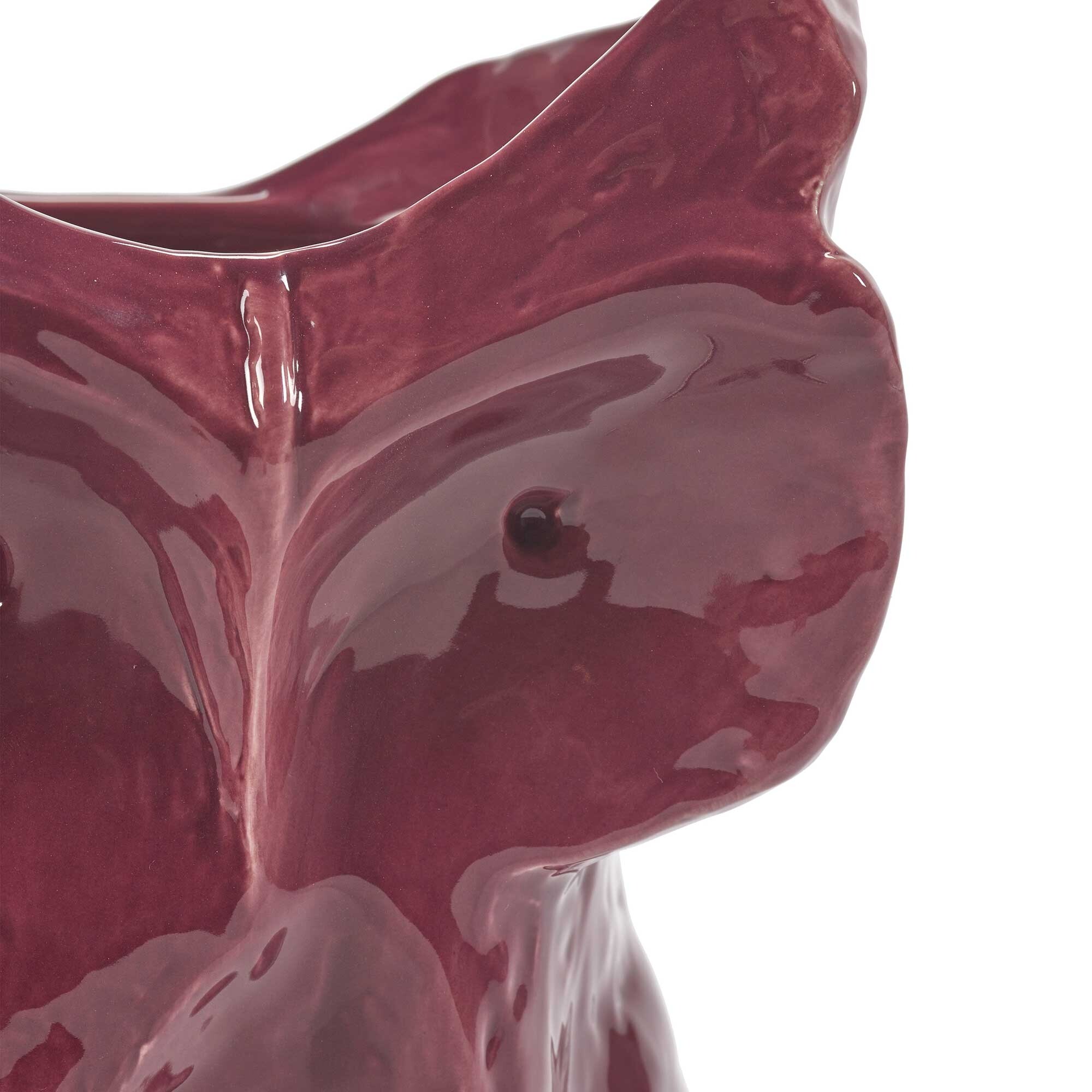 After Midnight Vase Owl L