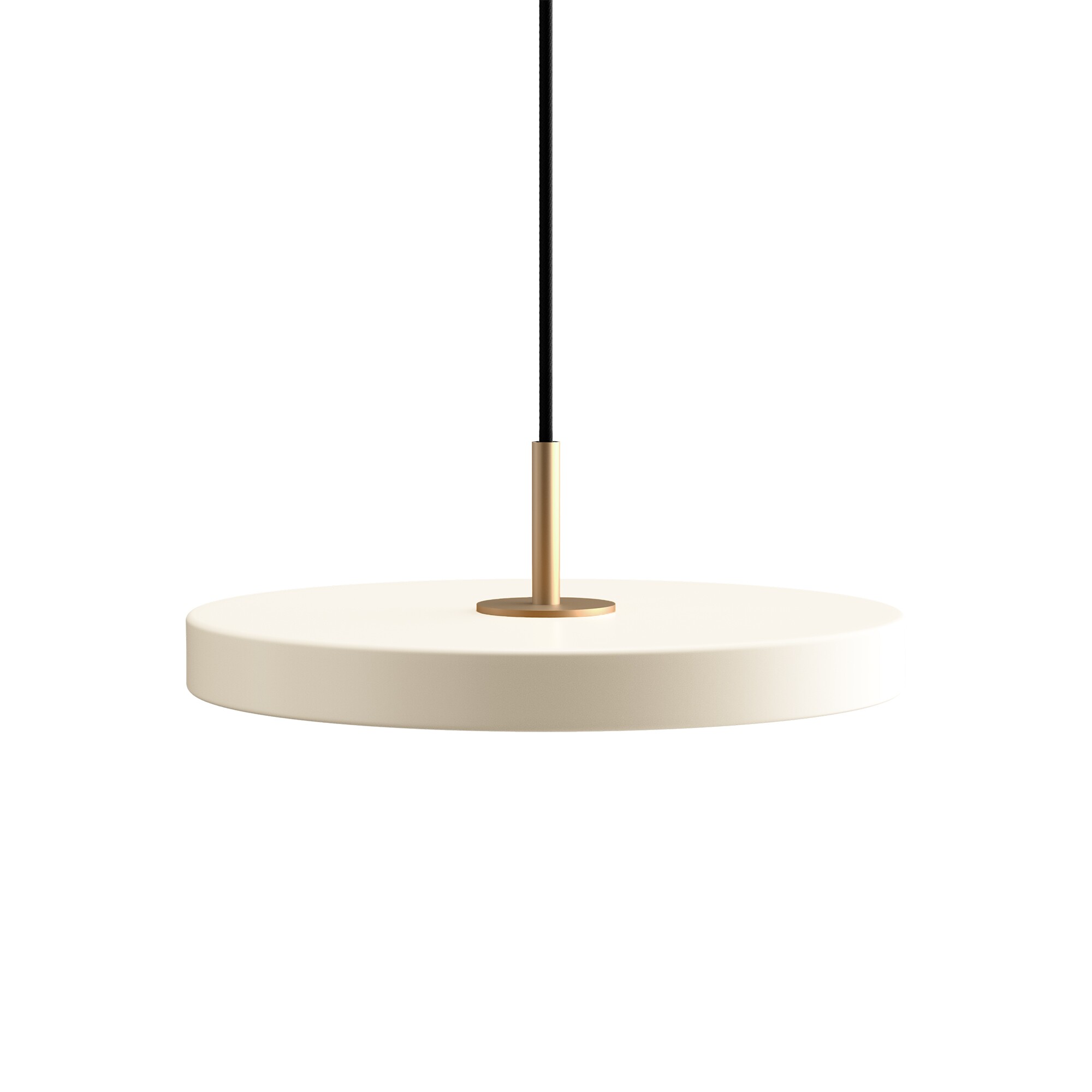 Asteria Mini LED Suspension Lamp Brass