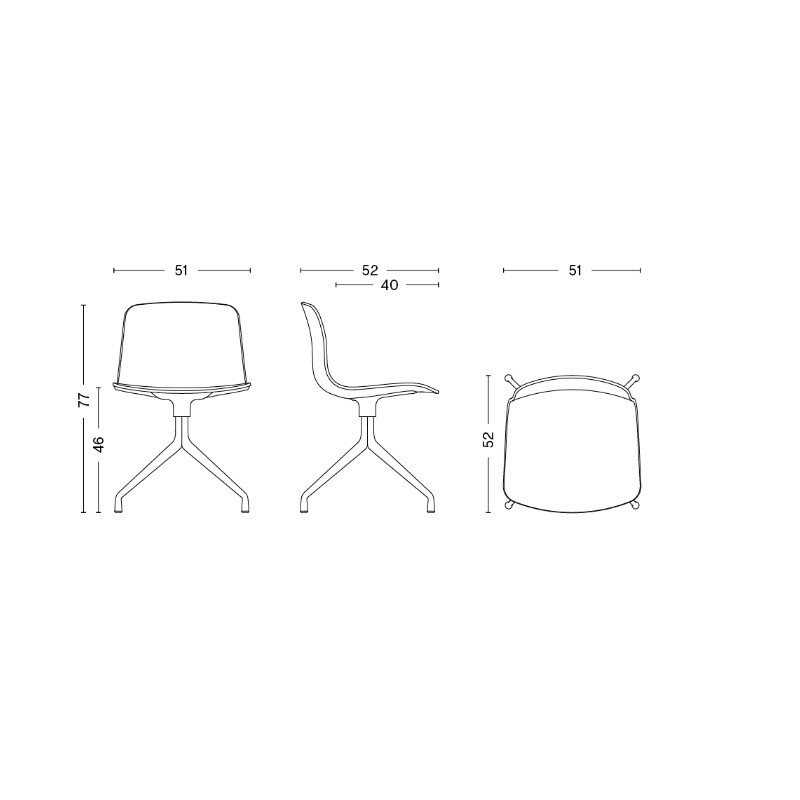 About a Chair AAC 10 2.0 Swivel Chair Black Base