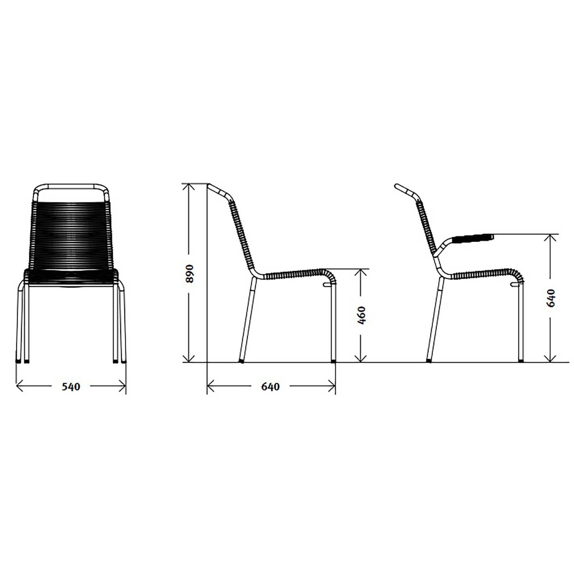 Altorfer Model 1140 Garden Chair