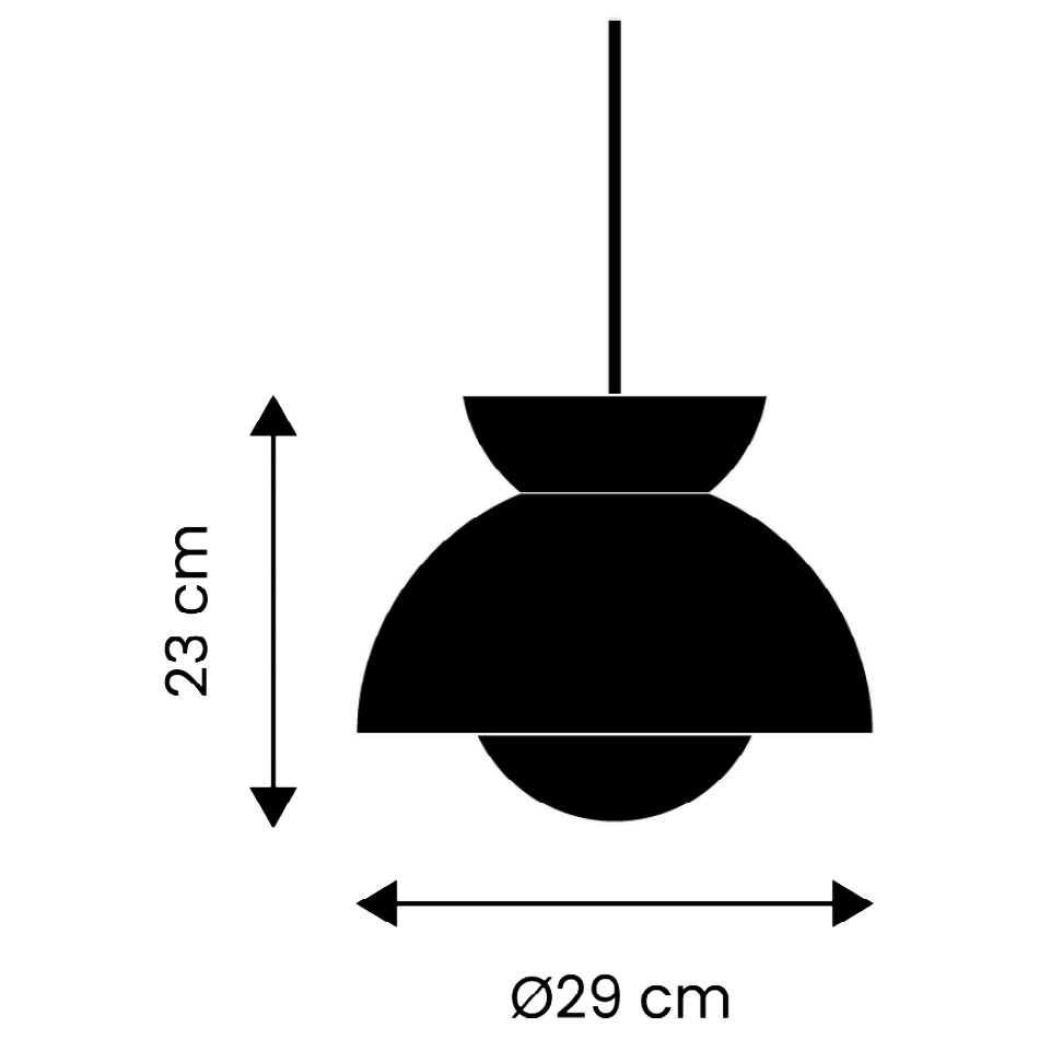 Butterfly Suspension Lamp Ø29cm