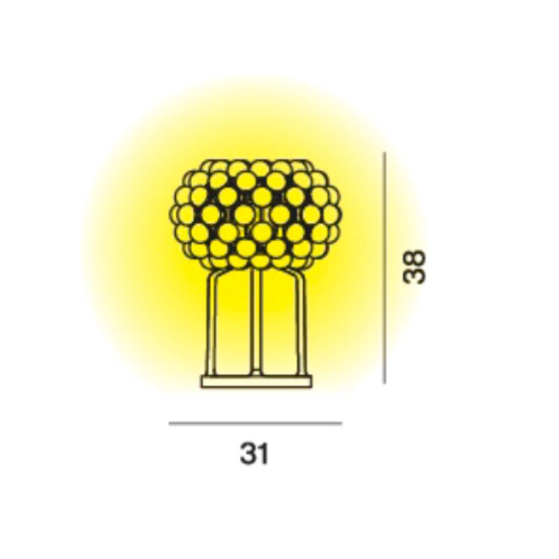 Caboche Plus LED Table Lamp