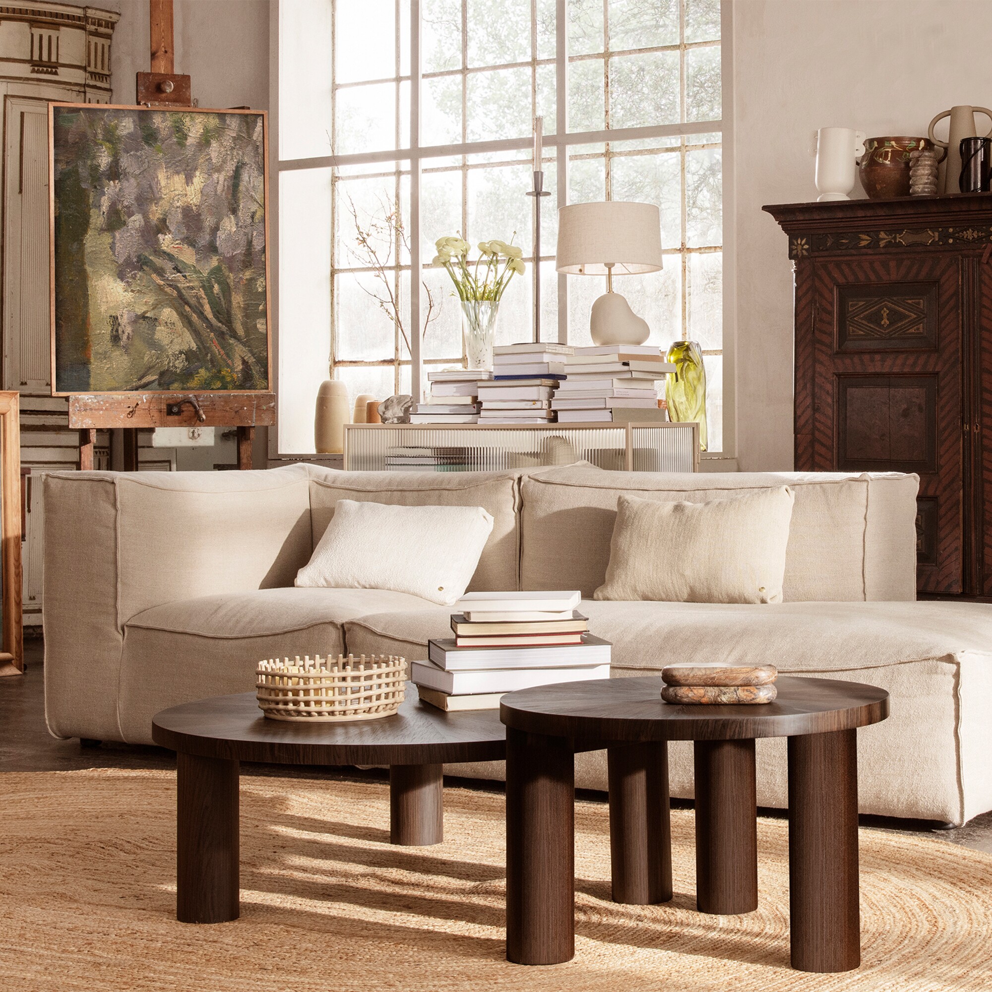 Catena Modular 3-Seater Sofa Armrest Right