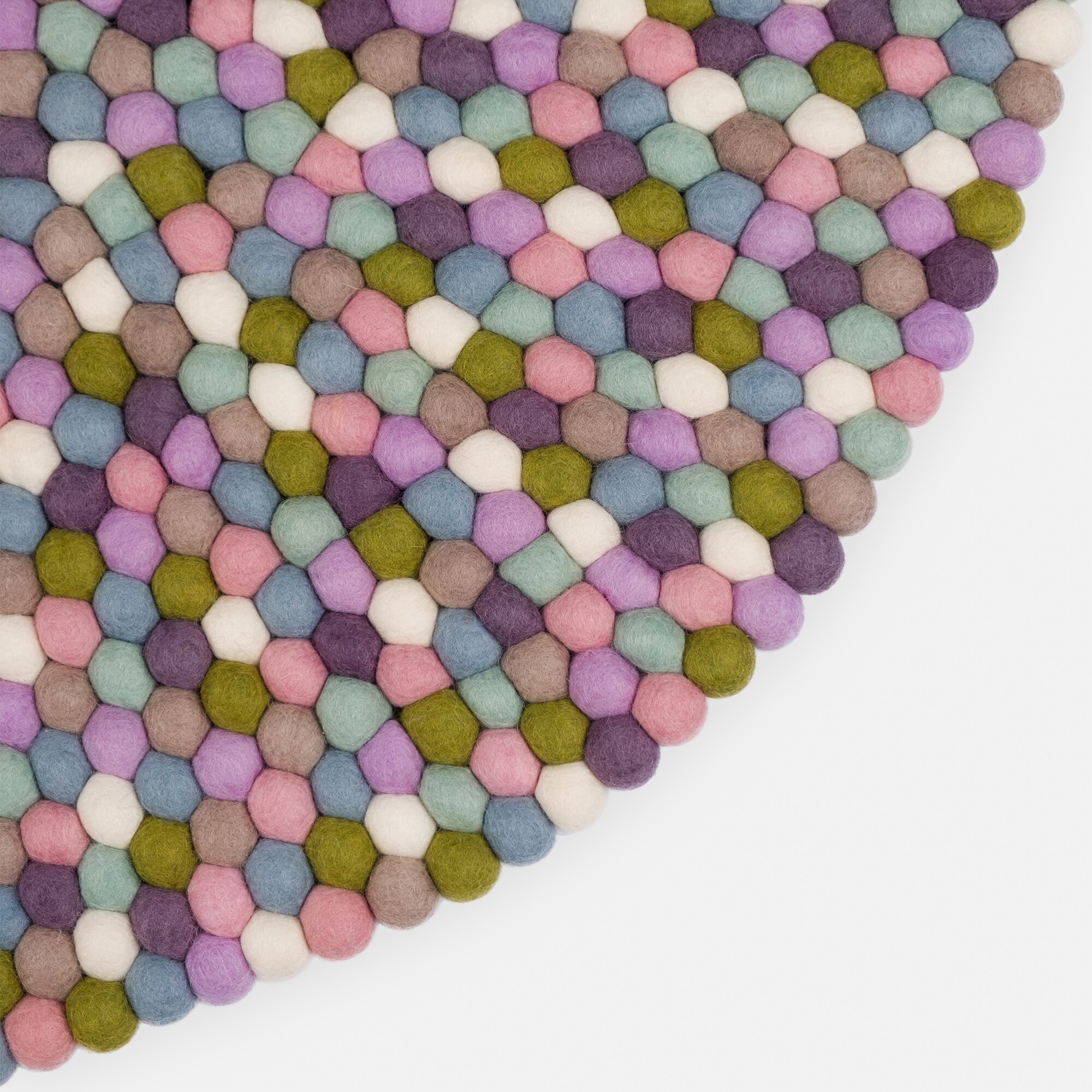 Greta Felt Ball Rug