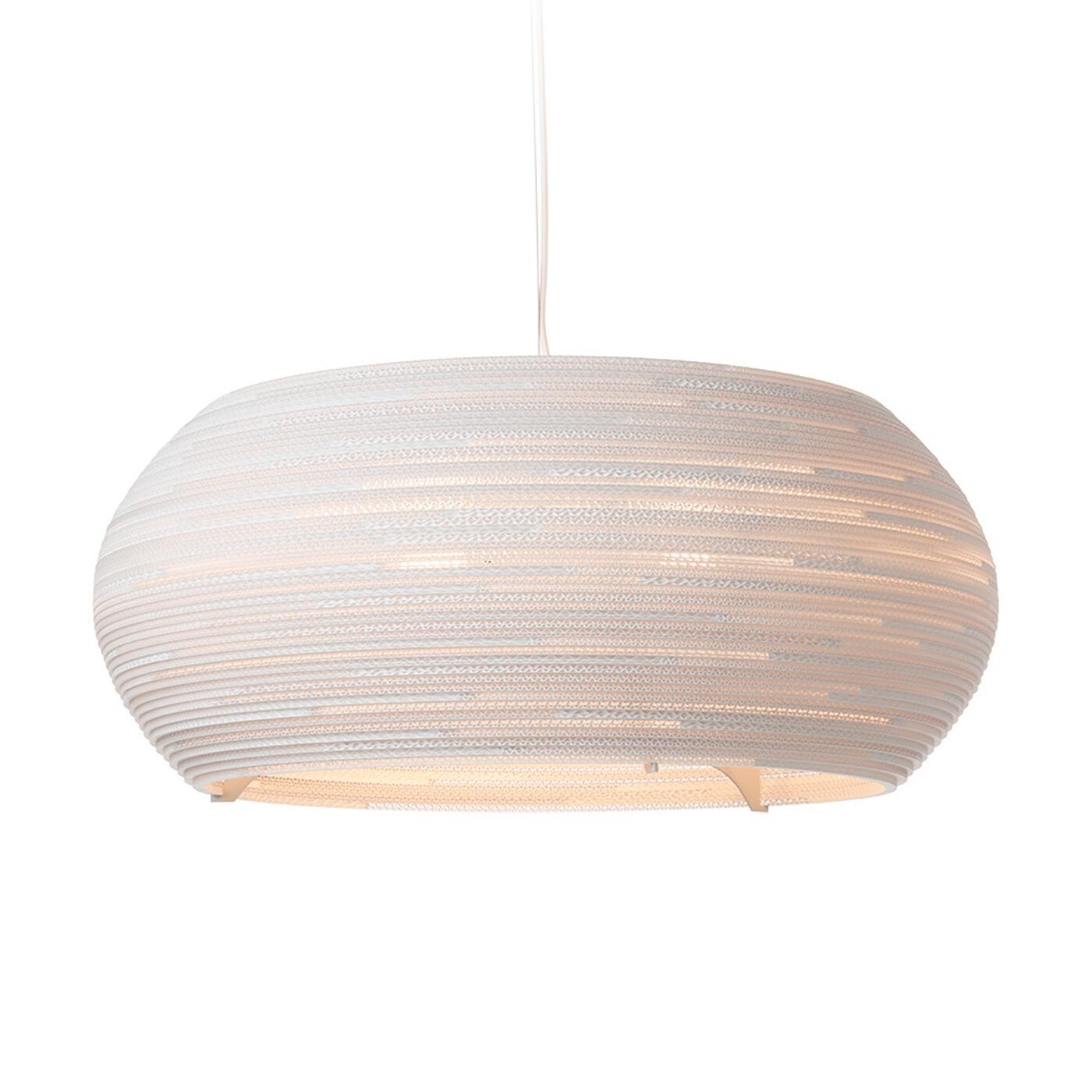 Ohio Suspension Lamp White
