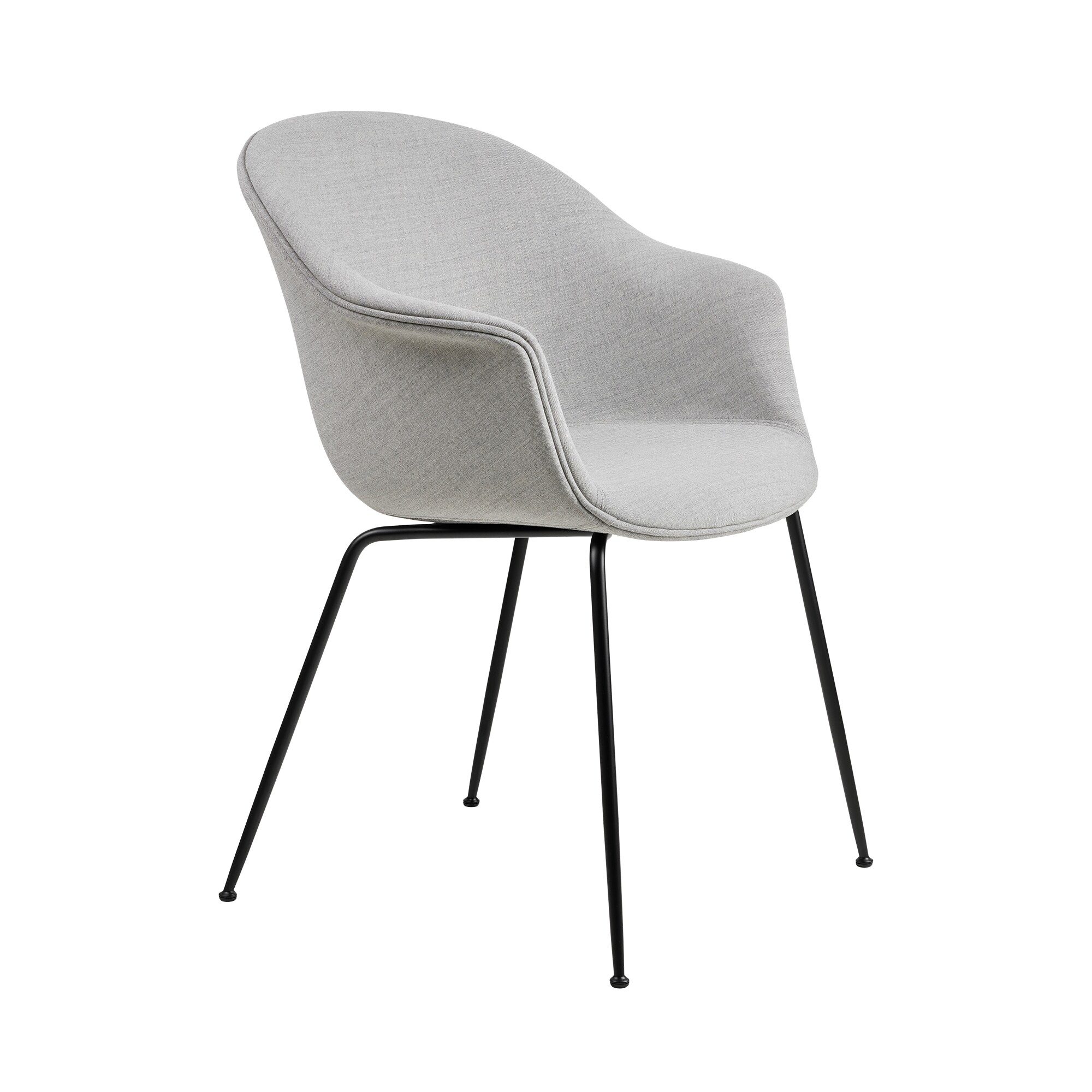 Bat Dining Chair Fully Upholstered Base Conic