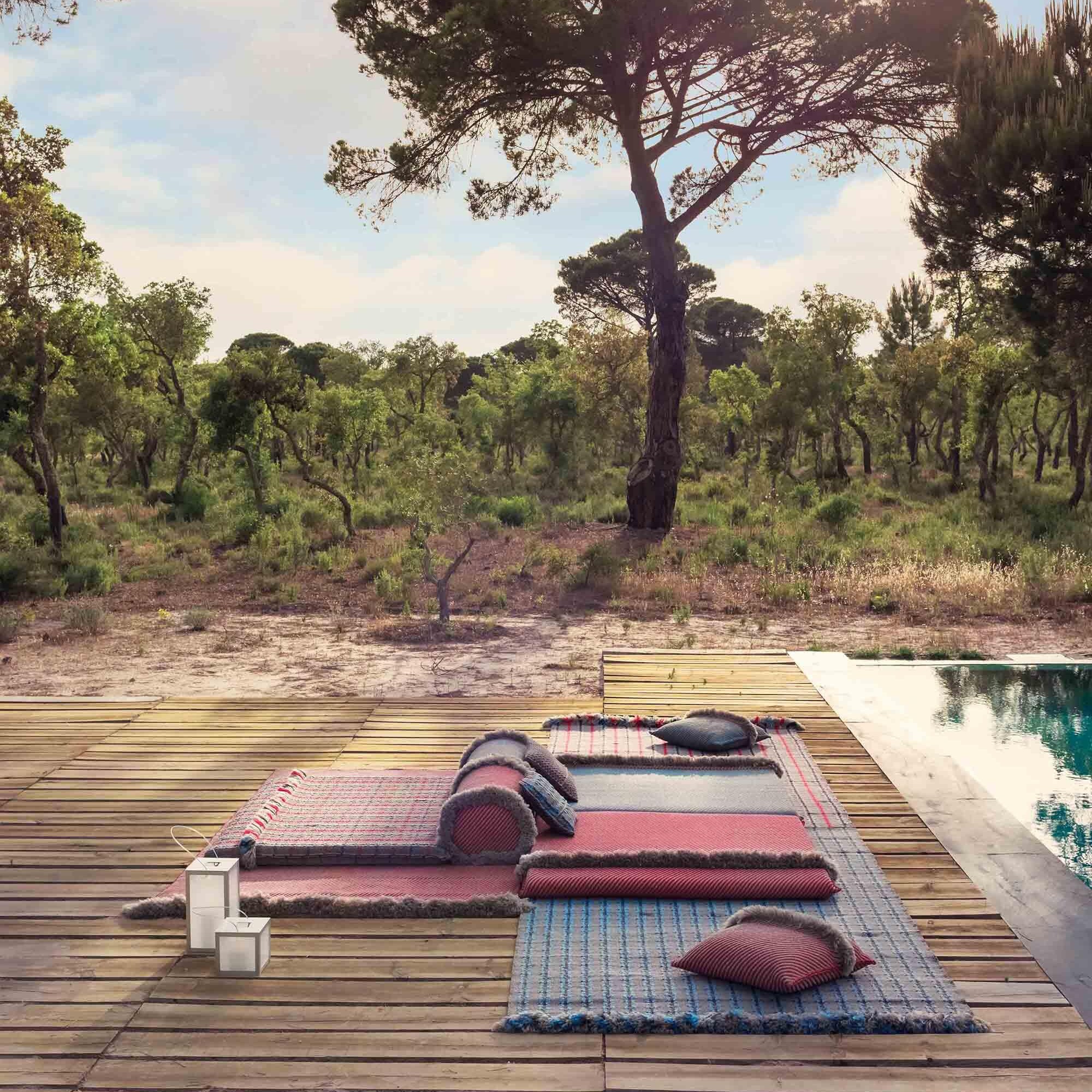 Garden Layers Rug 90x200cm