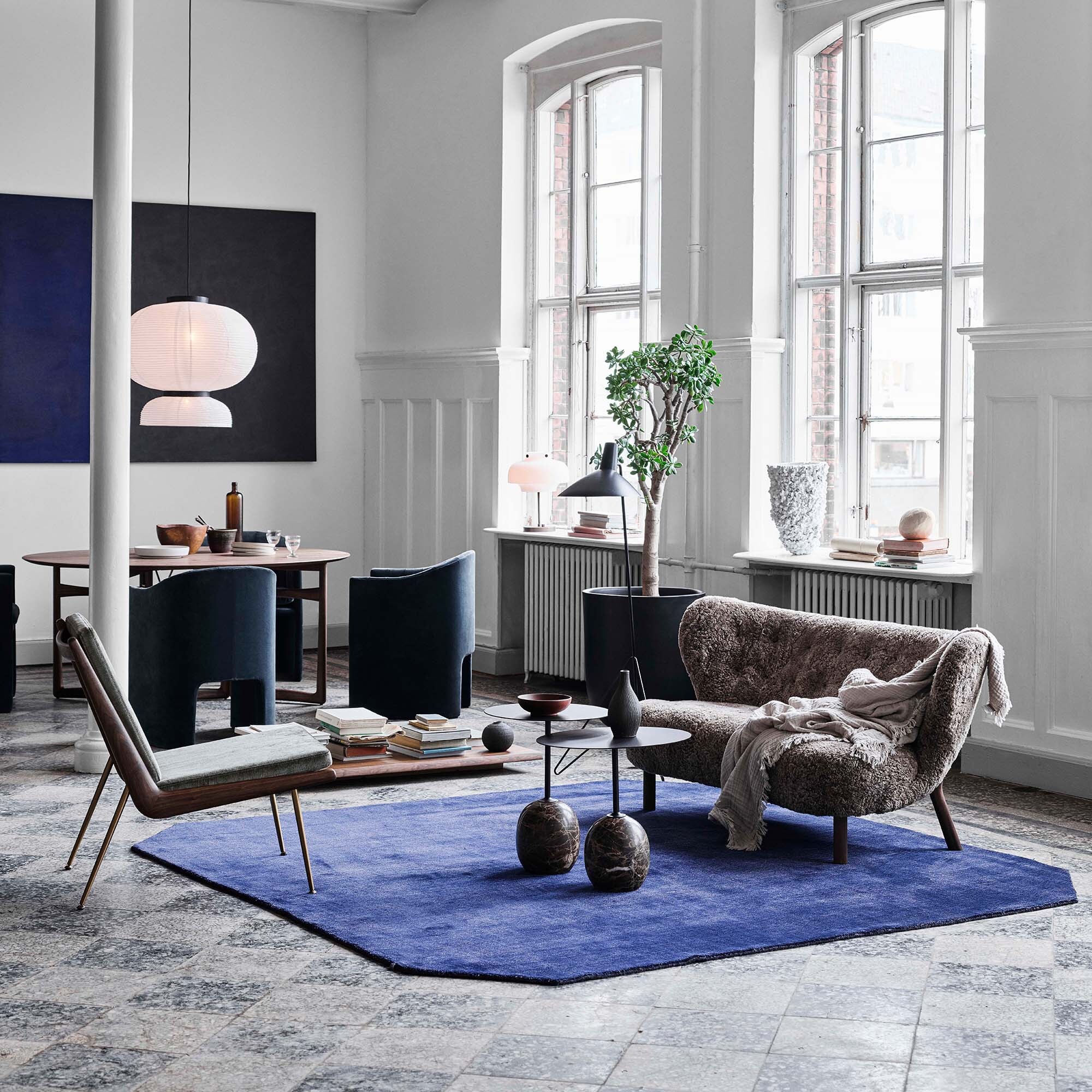 Lato LN8 Side Table Top Steel Round