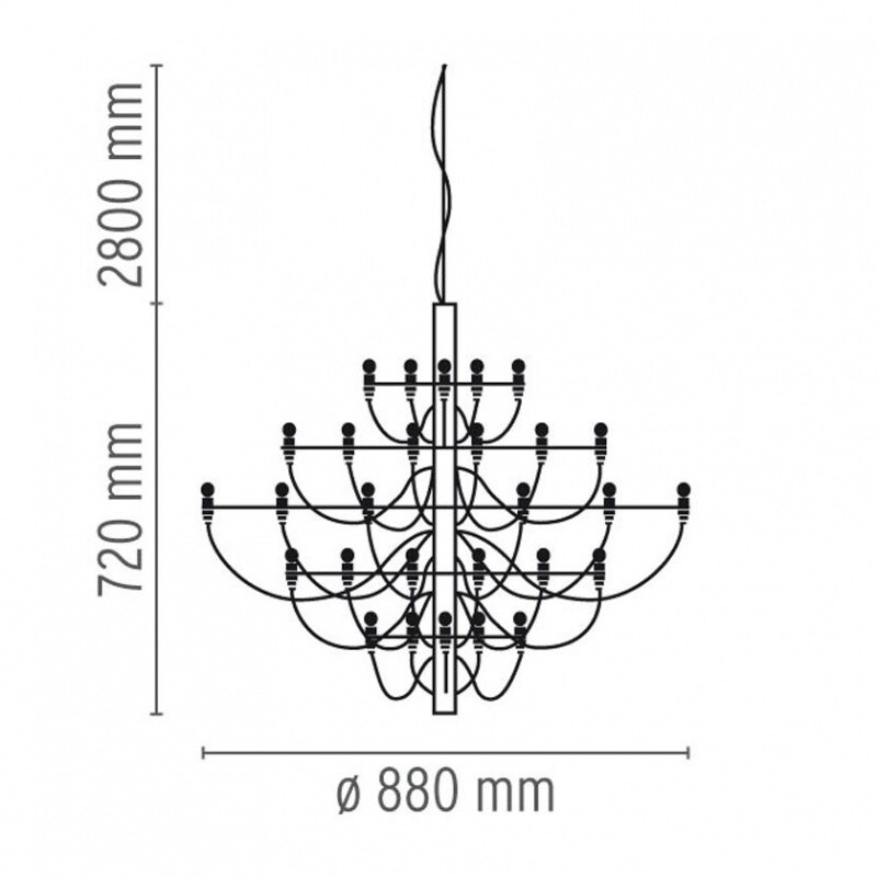 2097 | 30 Chandelier