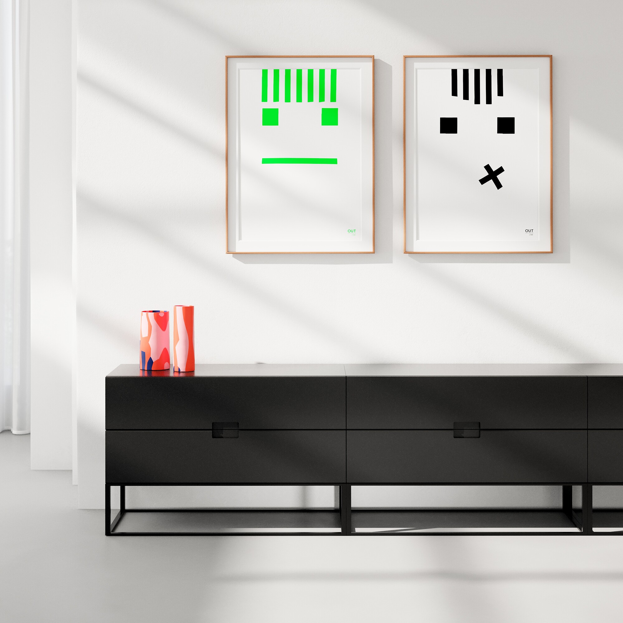 Fischer Design 04 Sideboard 90x38x58.5cm