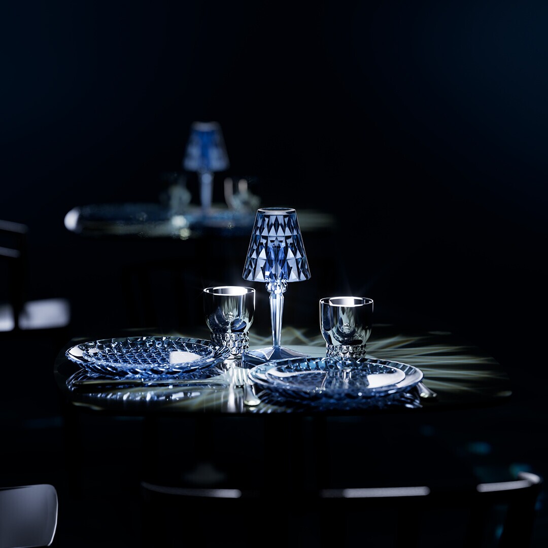 Battery LED Outdoor Table Lamp with Battery  H 26