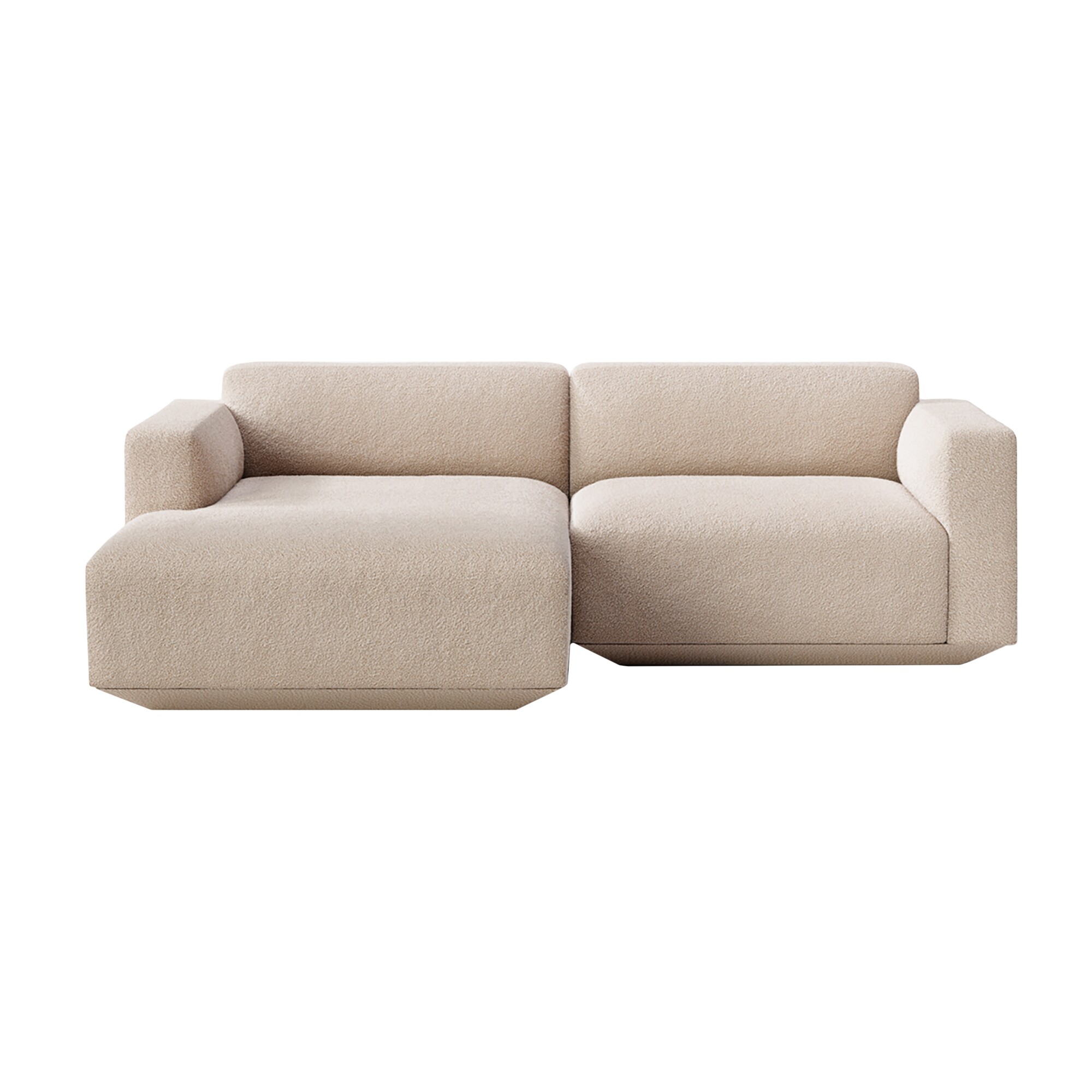 Develius 2-Seater Sofa Chaise Longue Left