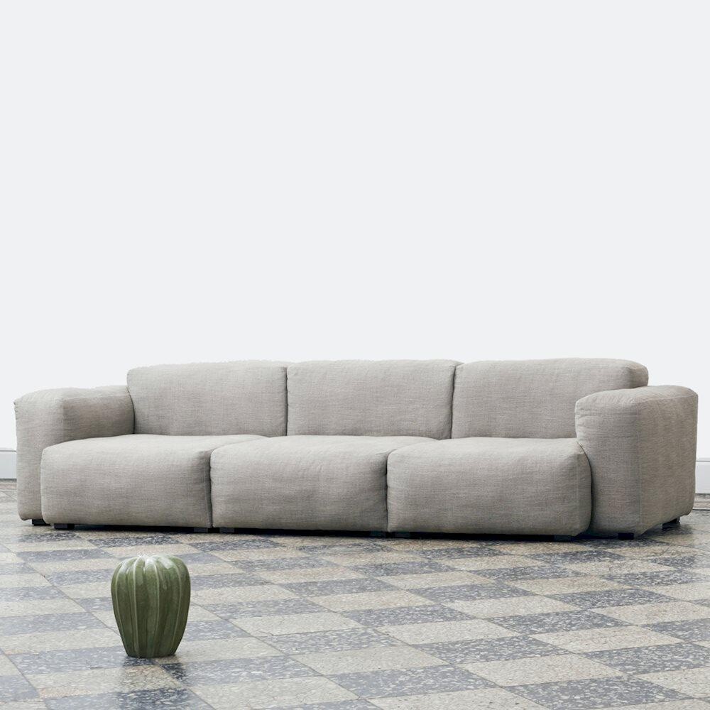 Mags Soft 3 Seater Sofa Low Armrest 278.5x103.5x67cm