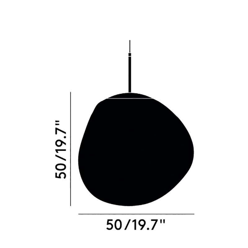 Melt LED Suspension Lamp Opal