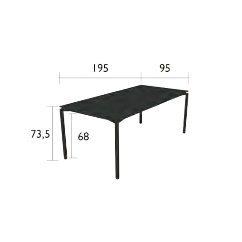 Calvi Outdoor Table 195x95cm