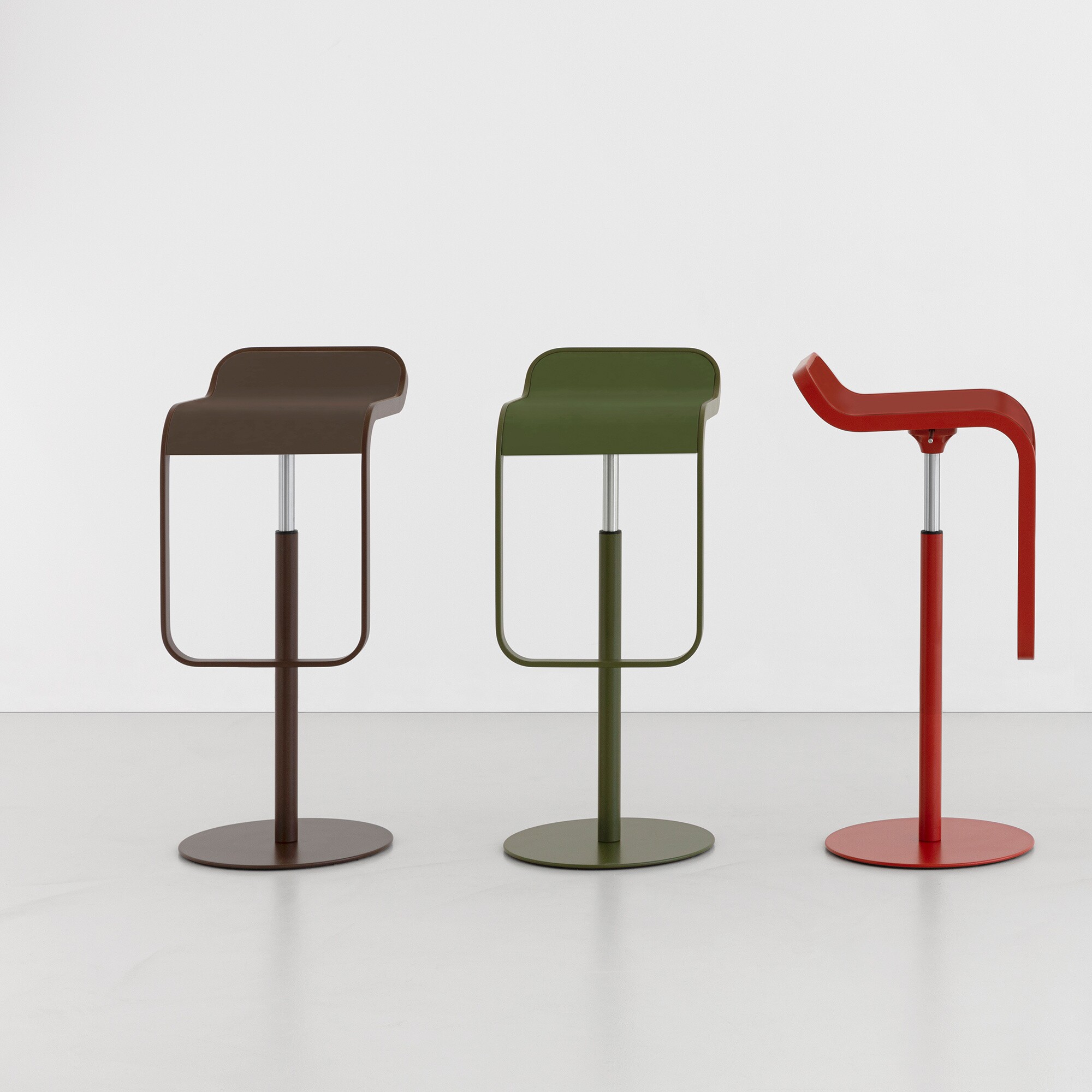 Lem S80 Bar Stool Powder-Coated Frame 66-79