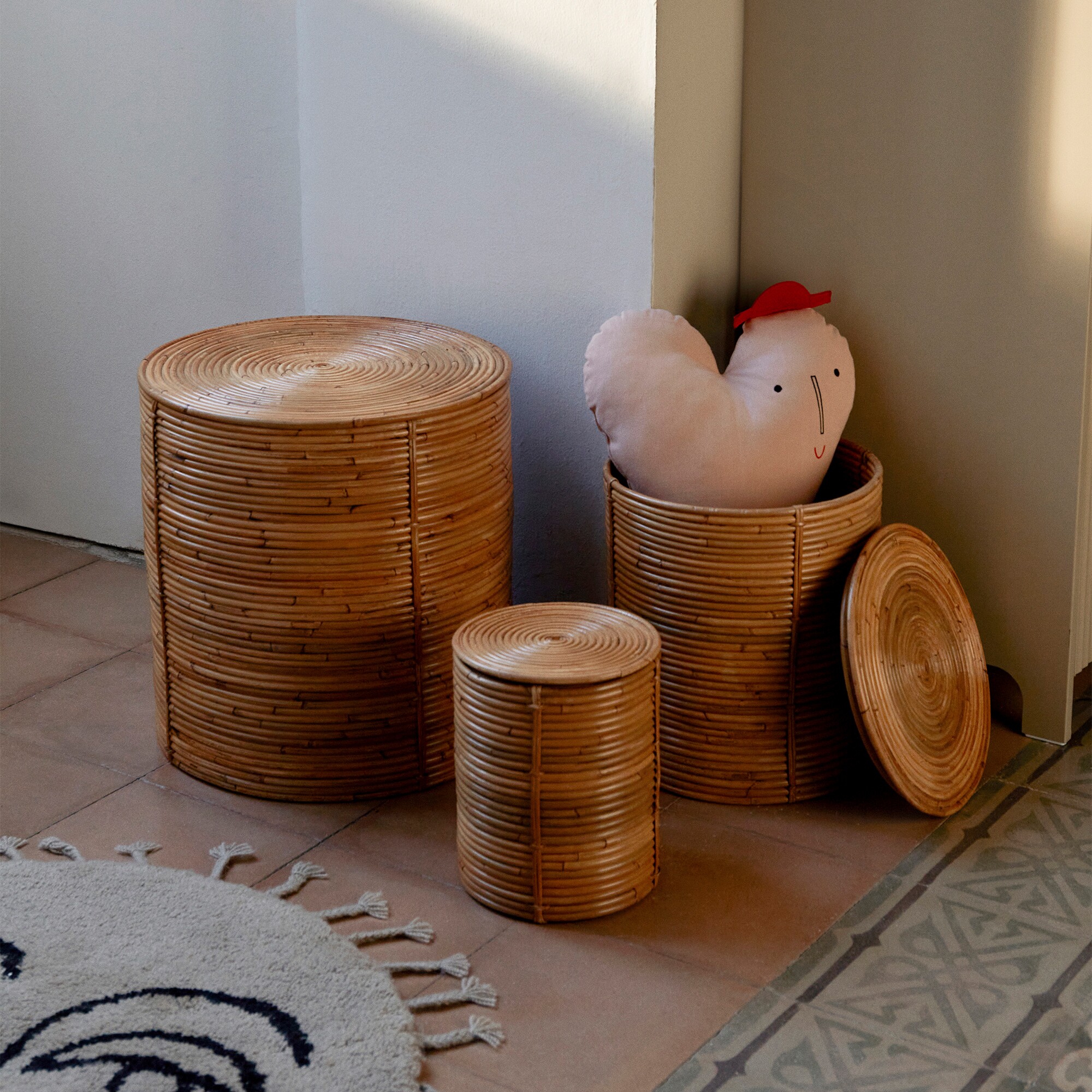 Column Storage Set of 3