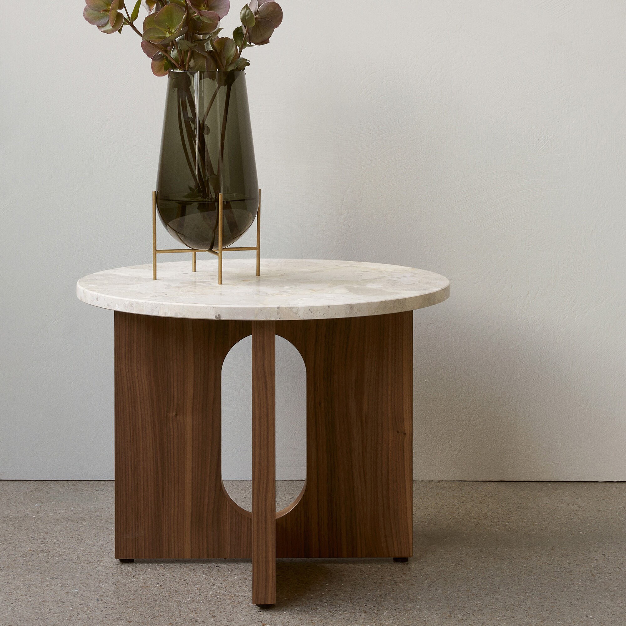 Androgyne Side Table Marble Ø50cm