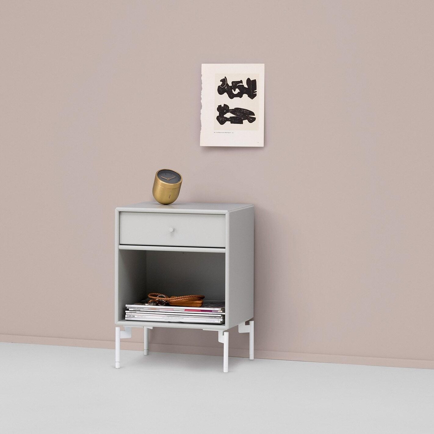 Dream Bedside Table with Drawer H 48cm