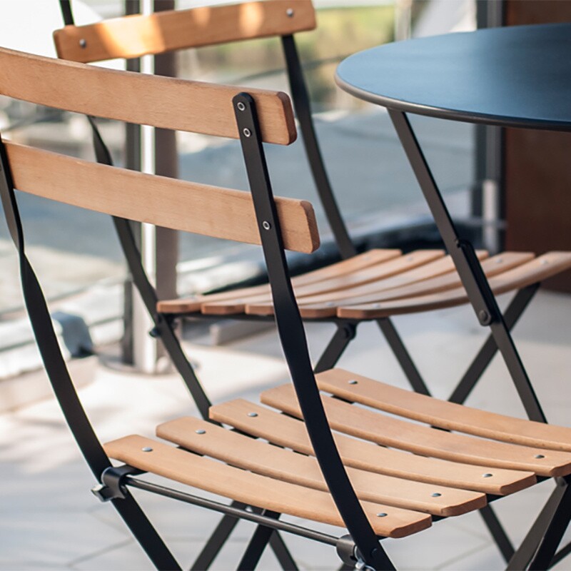 Bistro Naturel Folding Chair