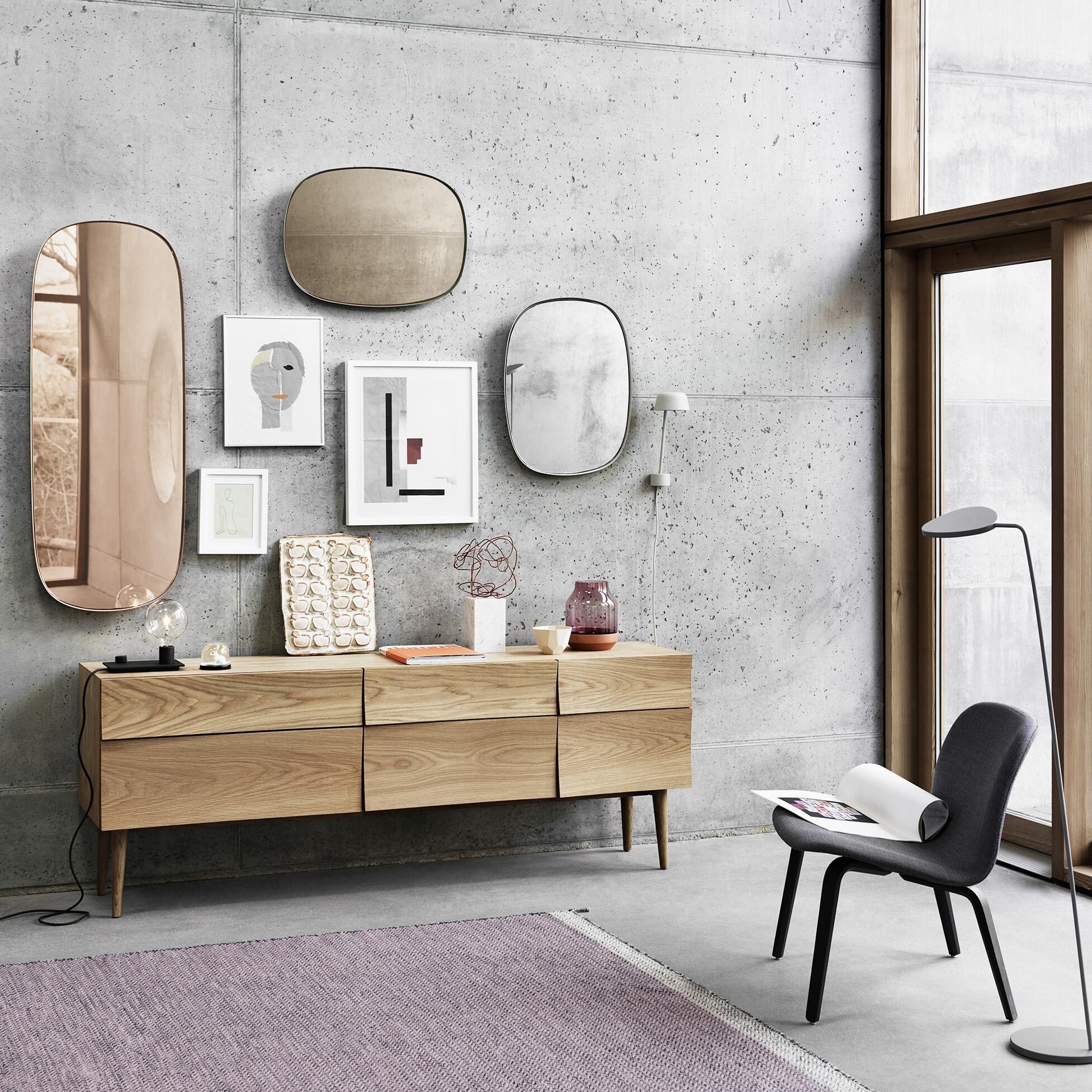 Muuto Framed Mirror 59x44cm