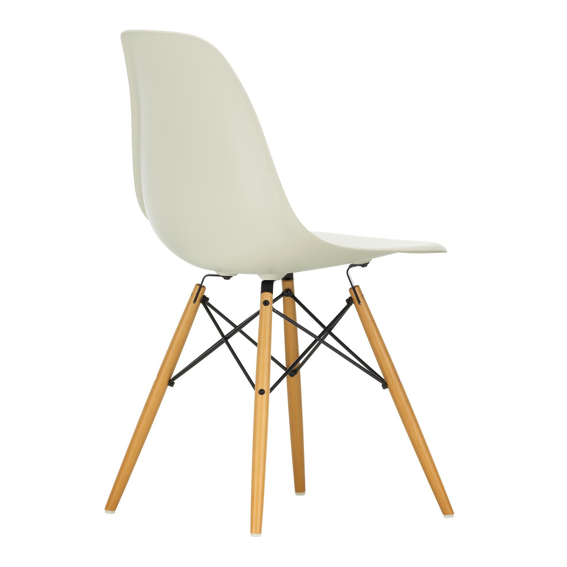 Eames Plastic Side Chair DSW RE Golden Maple