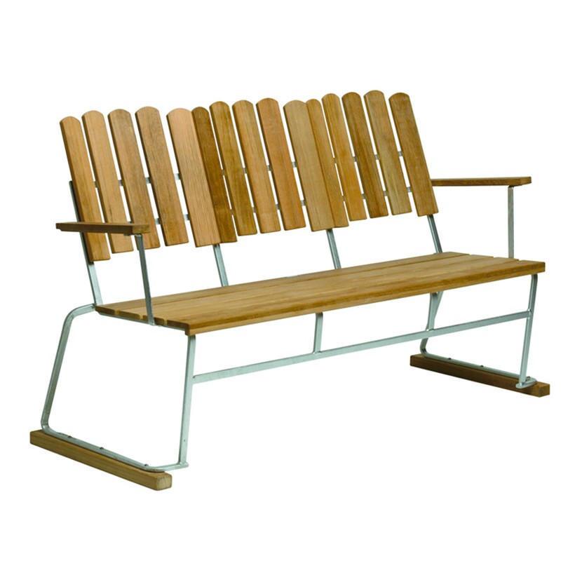 6 Garden Bench 140x85cm Teak