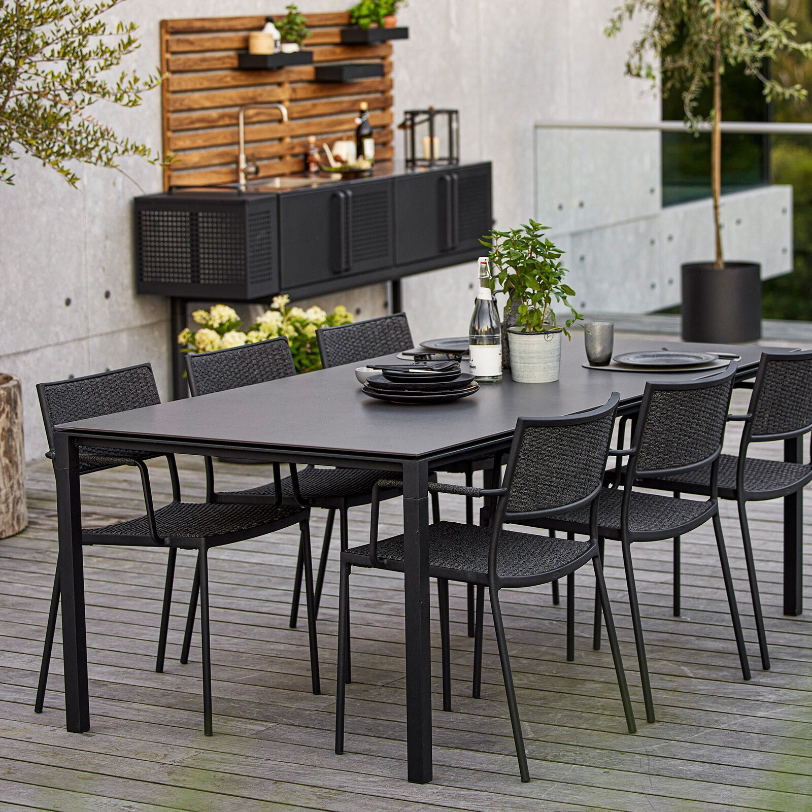 Less Armchair Stackable