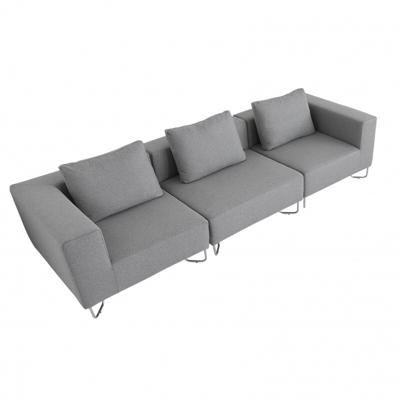 Lotus 3-Seater Sofa
