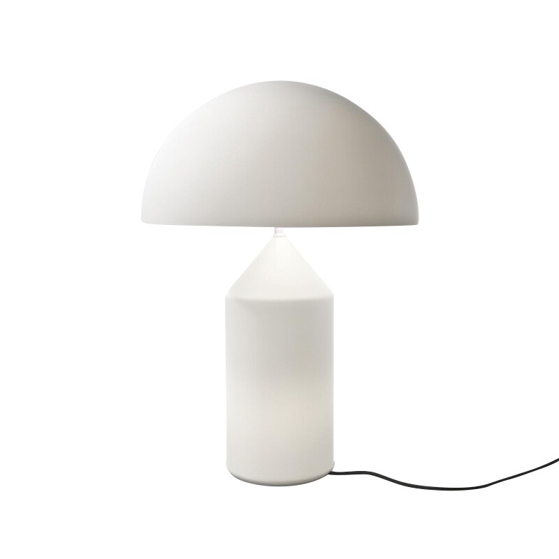Atollo Table Lamp Glass White