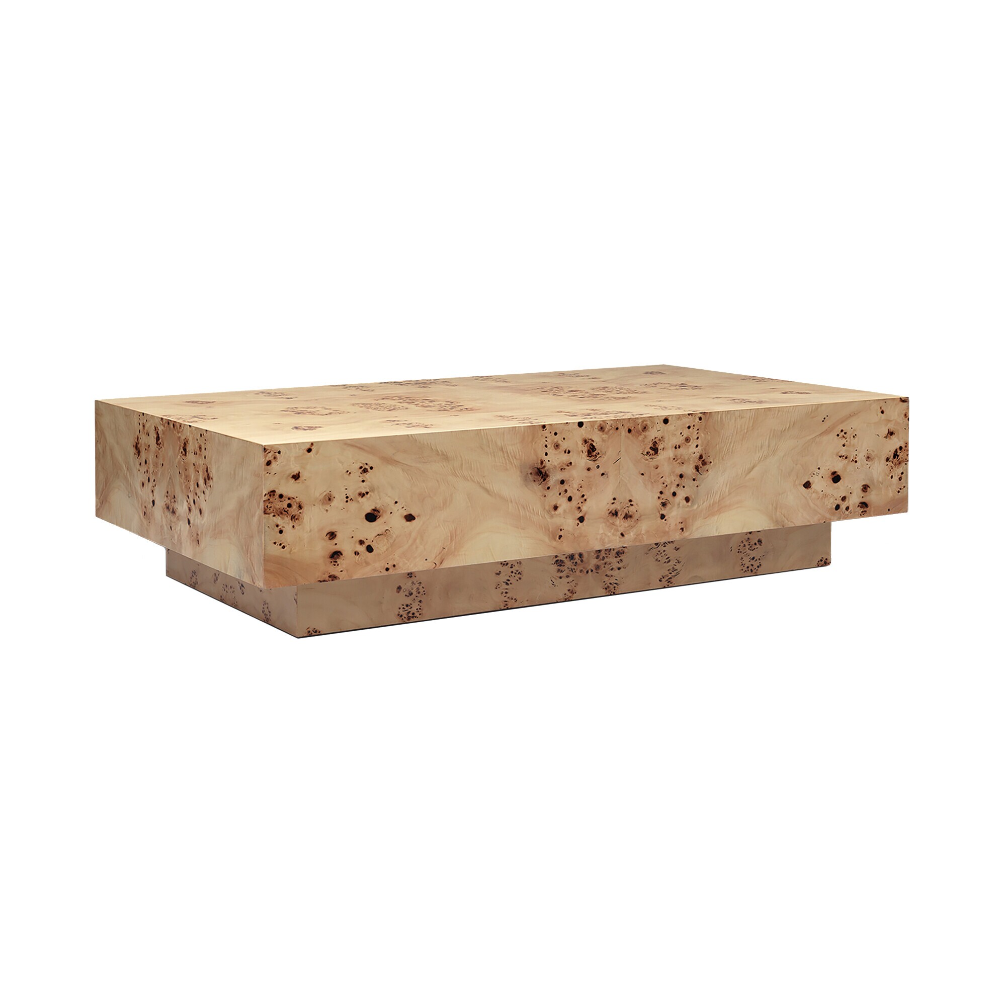 Burl Coffee Table