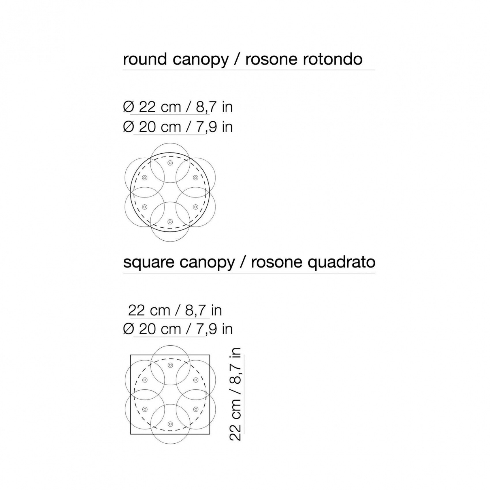 Dew 7 LED Suspension Lamp