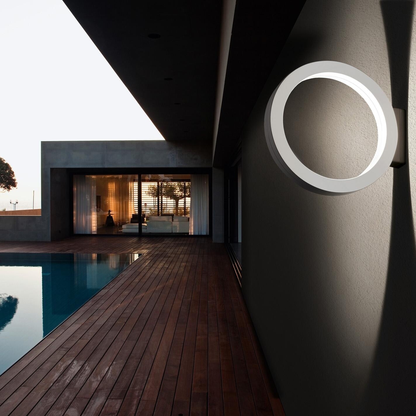 Assolo Outdoor LED Wall Lamp / Ceiling Lamp