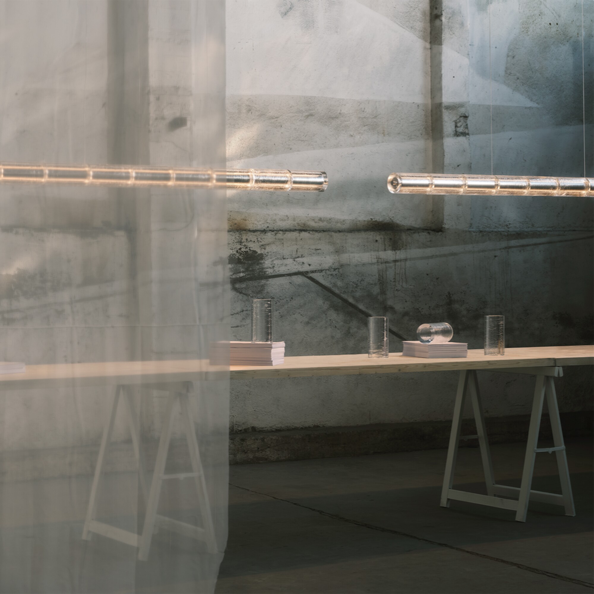 Luce Orizzontale S1 LED Suspension Lamp