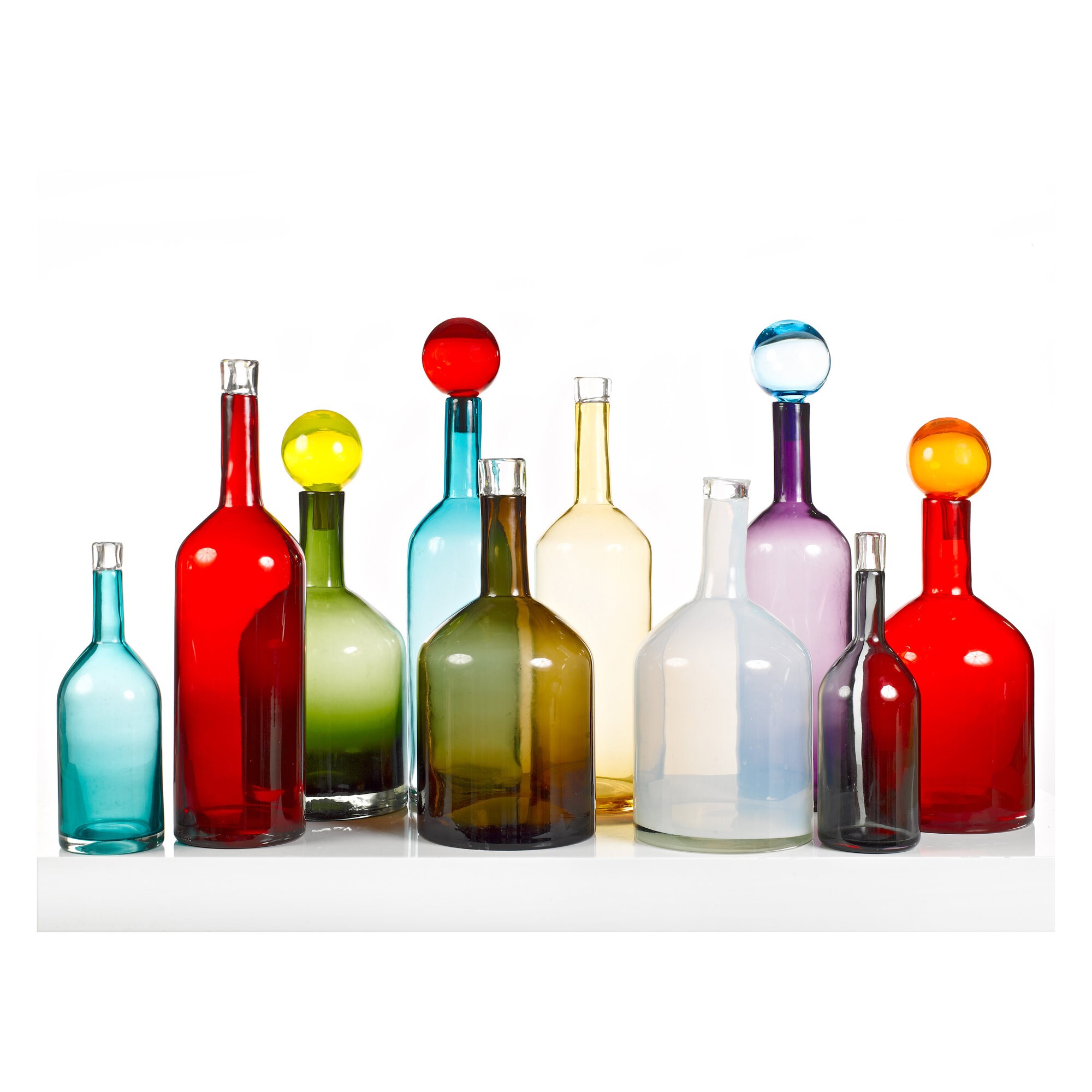 Bubbles & Bottles Carafe Set of 4