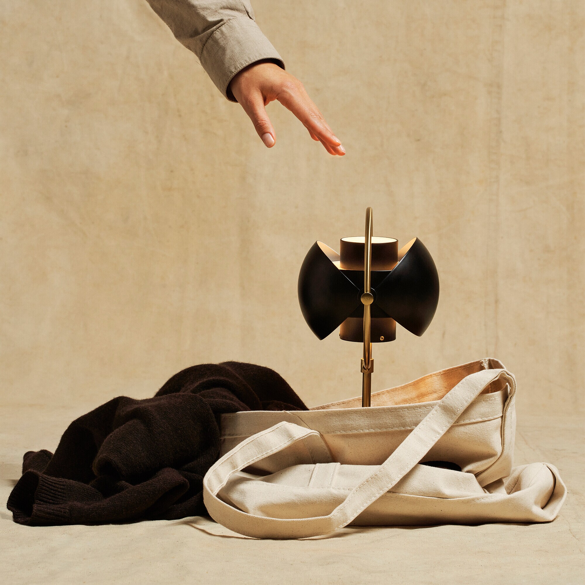 Multi-Lite Portable Table Lamp with Battery