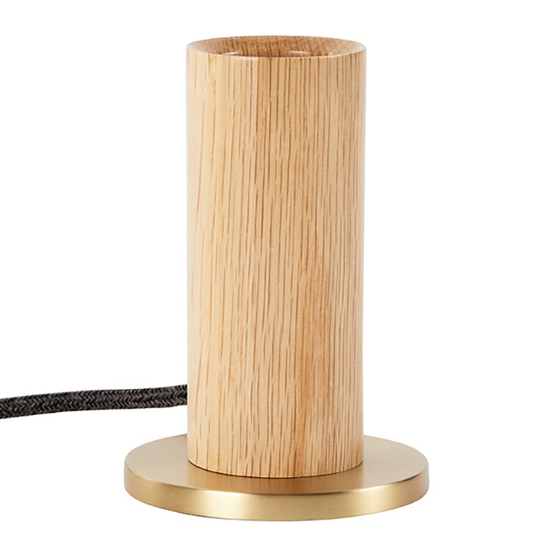 Oak Knuckle Table Lamp