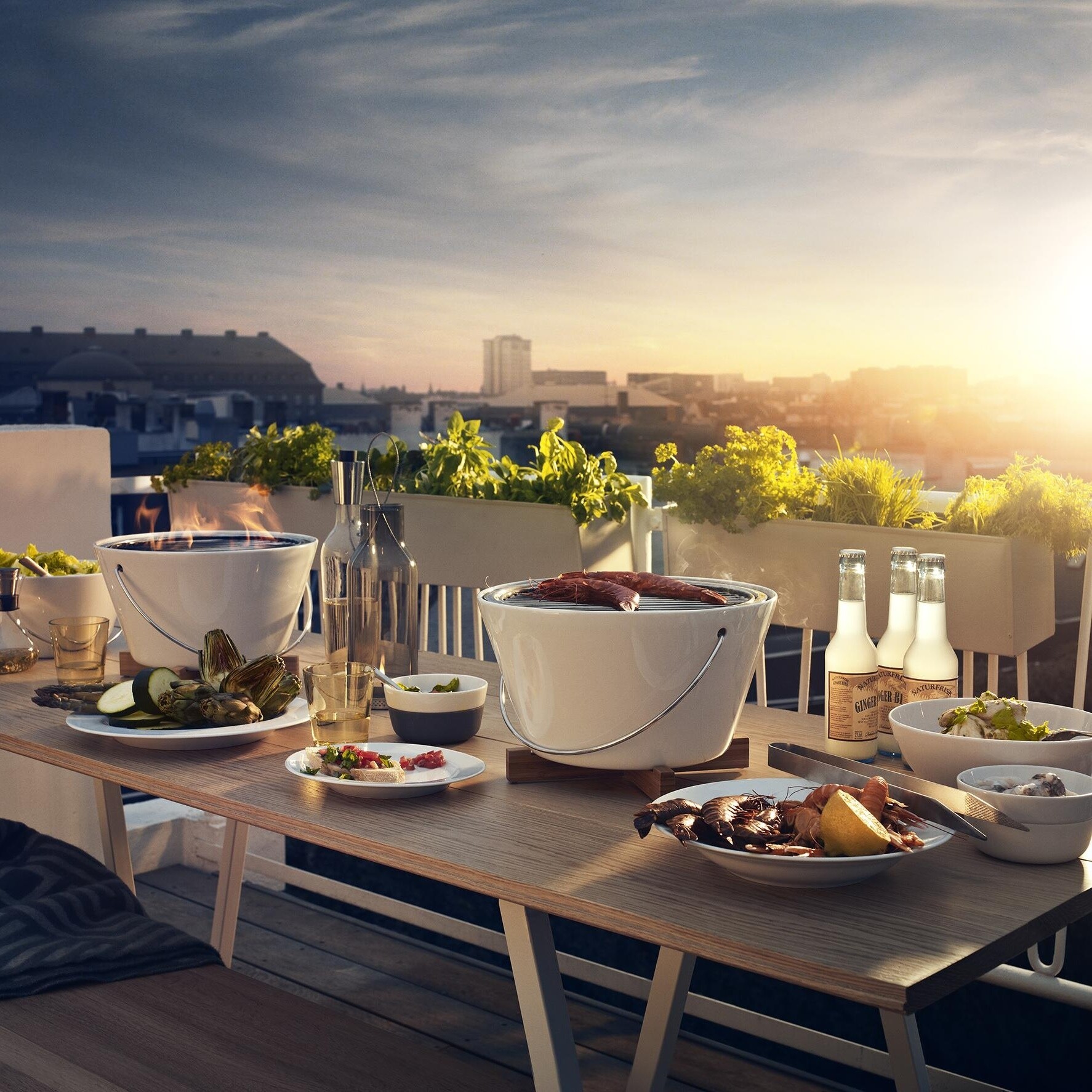 Charcoal Table Grill