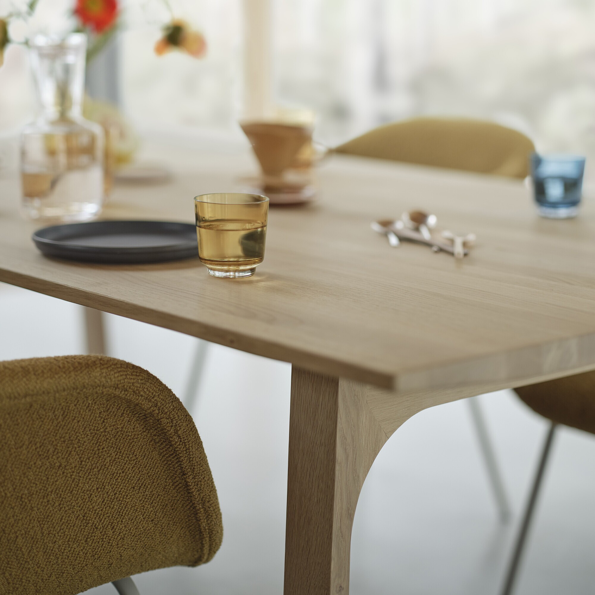 Earnest Wood Dining Table 205x100cm
