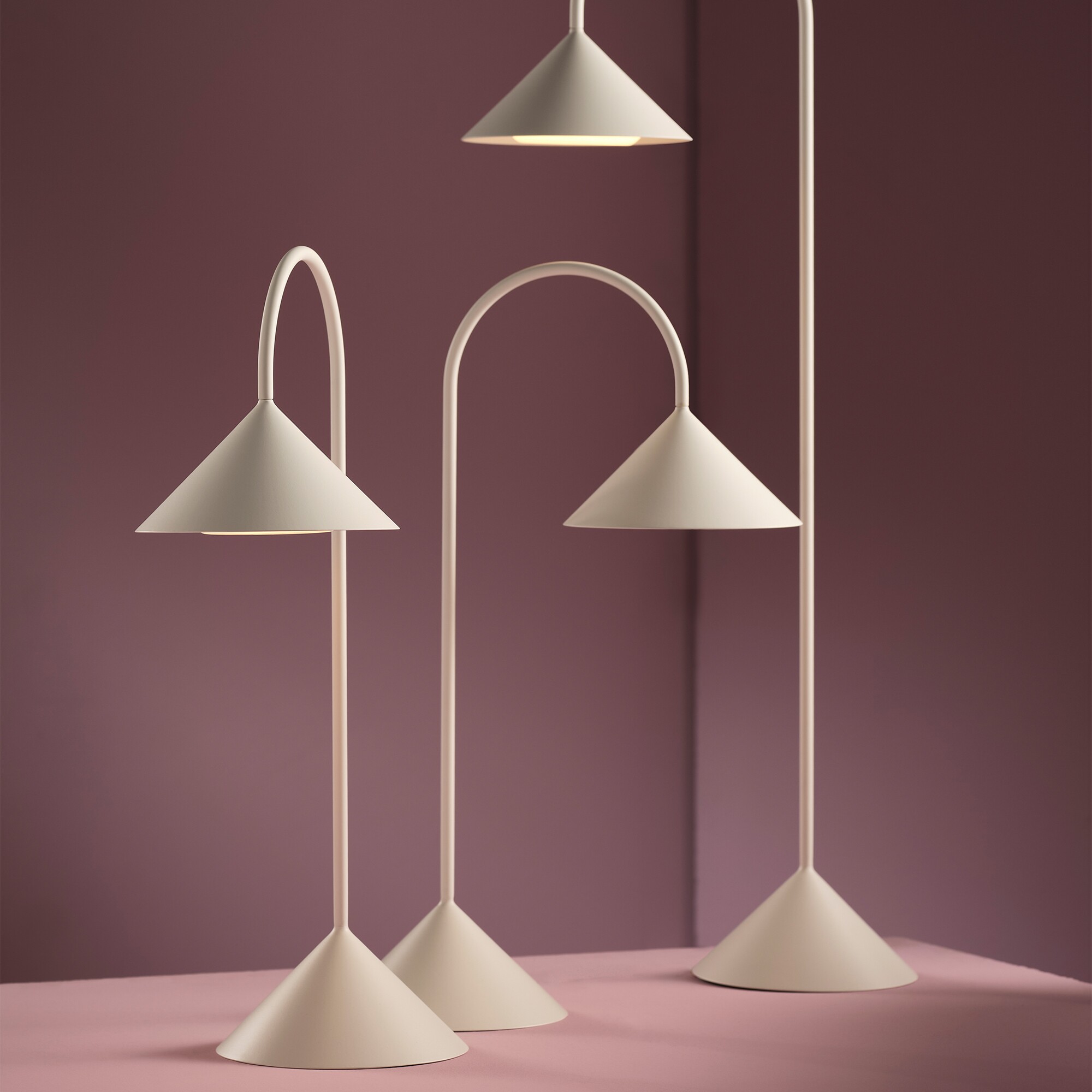 Grasp LED Battery Lamp Portable H 47cm