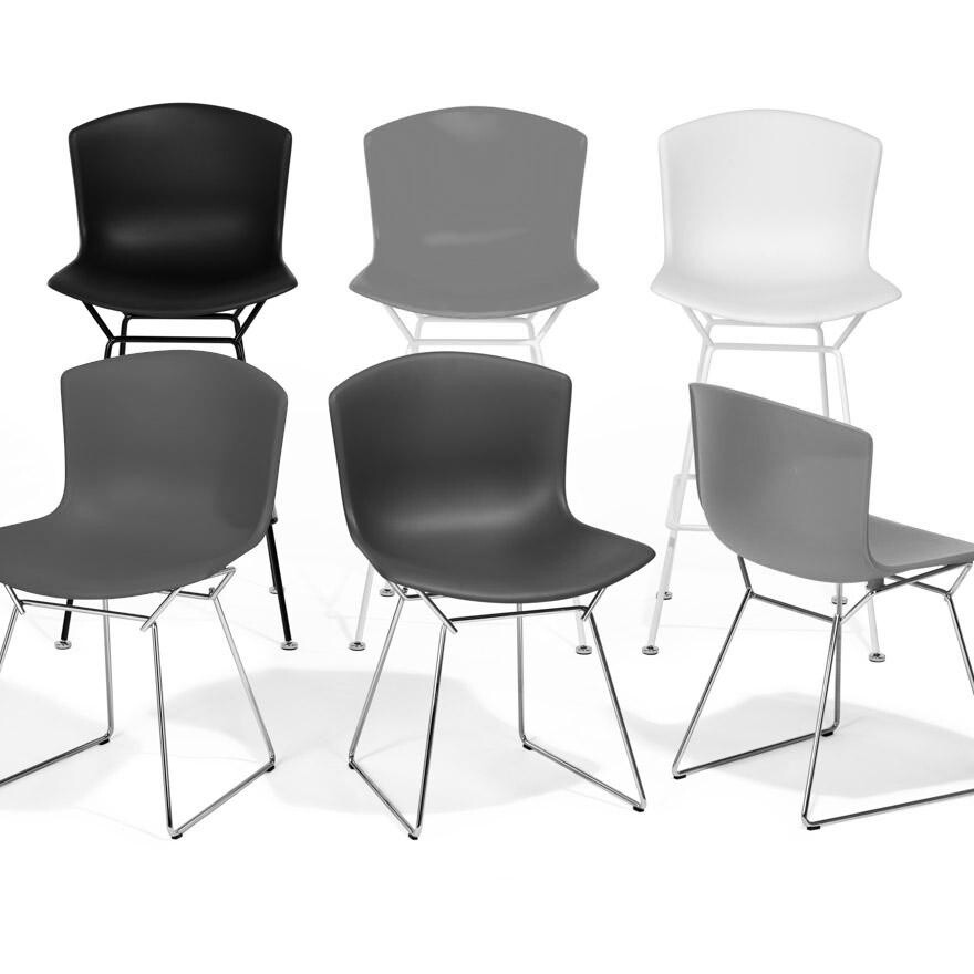 Bertoia Plastic Side Chair Set Of 4