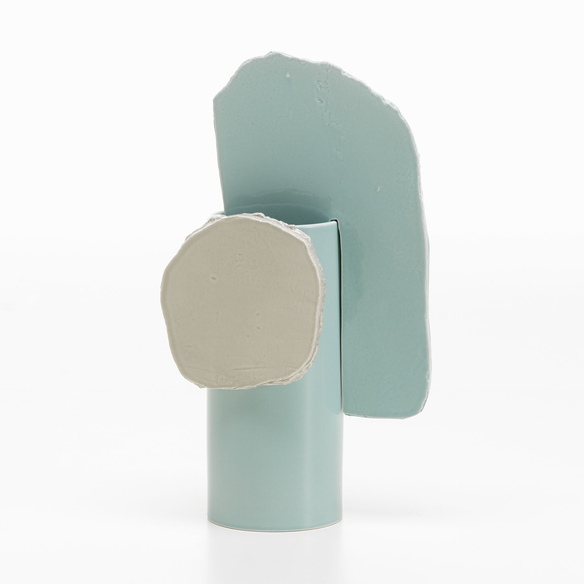 Découpage Feuille Vase