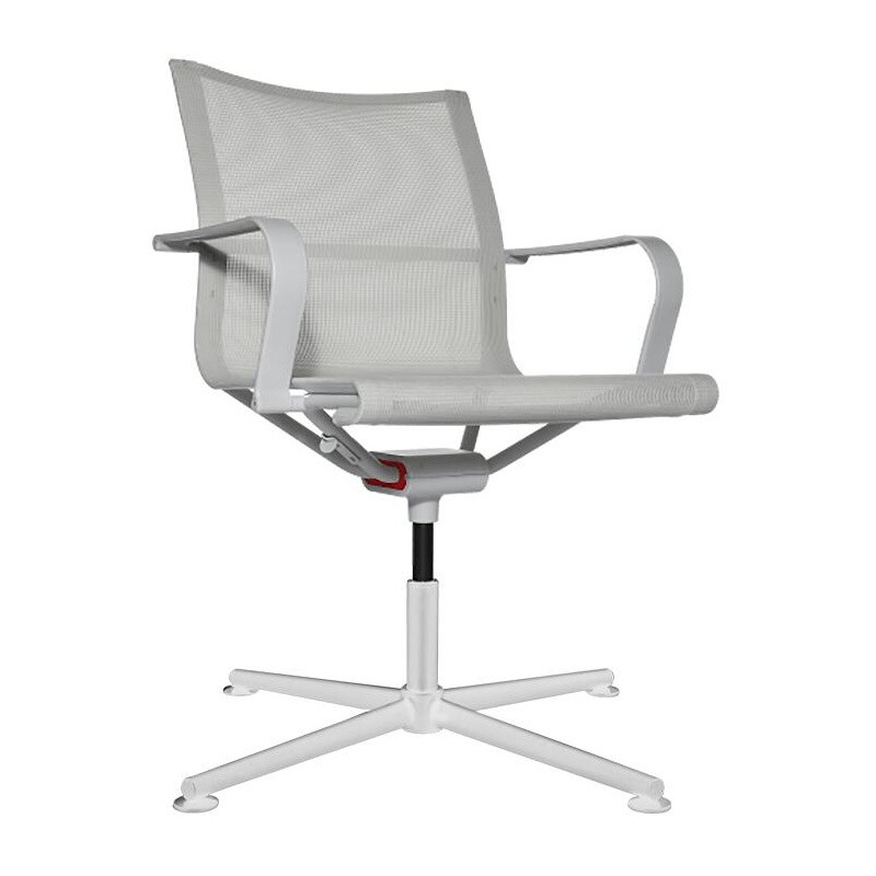 D1 Office Chair With Armrests 4-legged