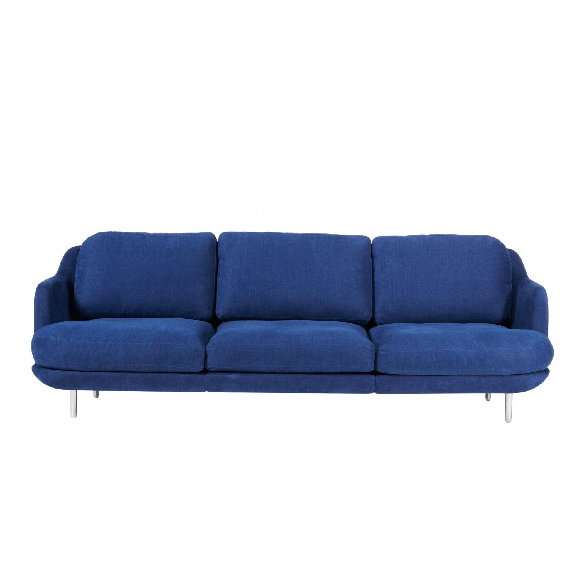 Lune™ JH300 3-Seater Sofa Aluminium Feet