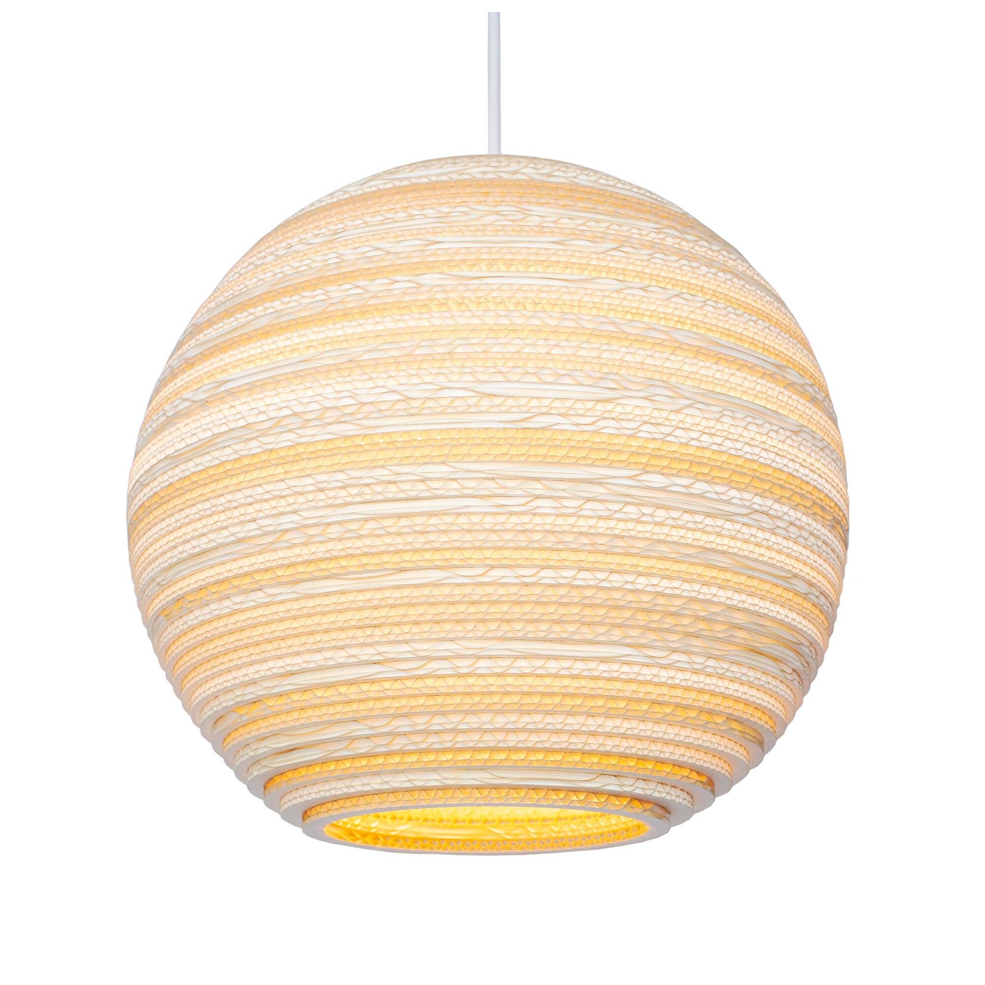 Moon Suspension Lamp blonde