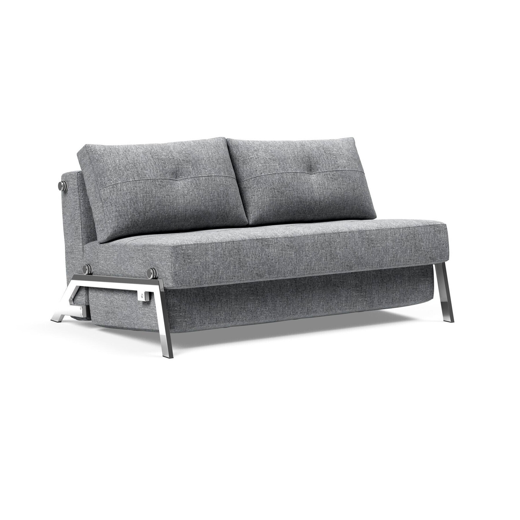 Cubed 140 Sofa Bed Chrome 145x103cm