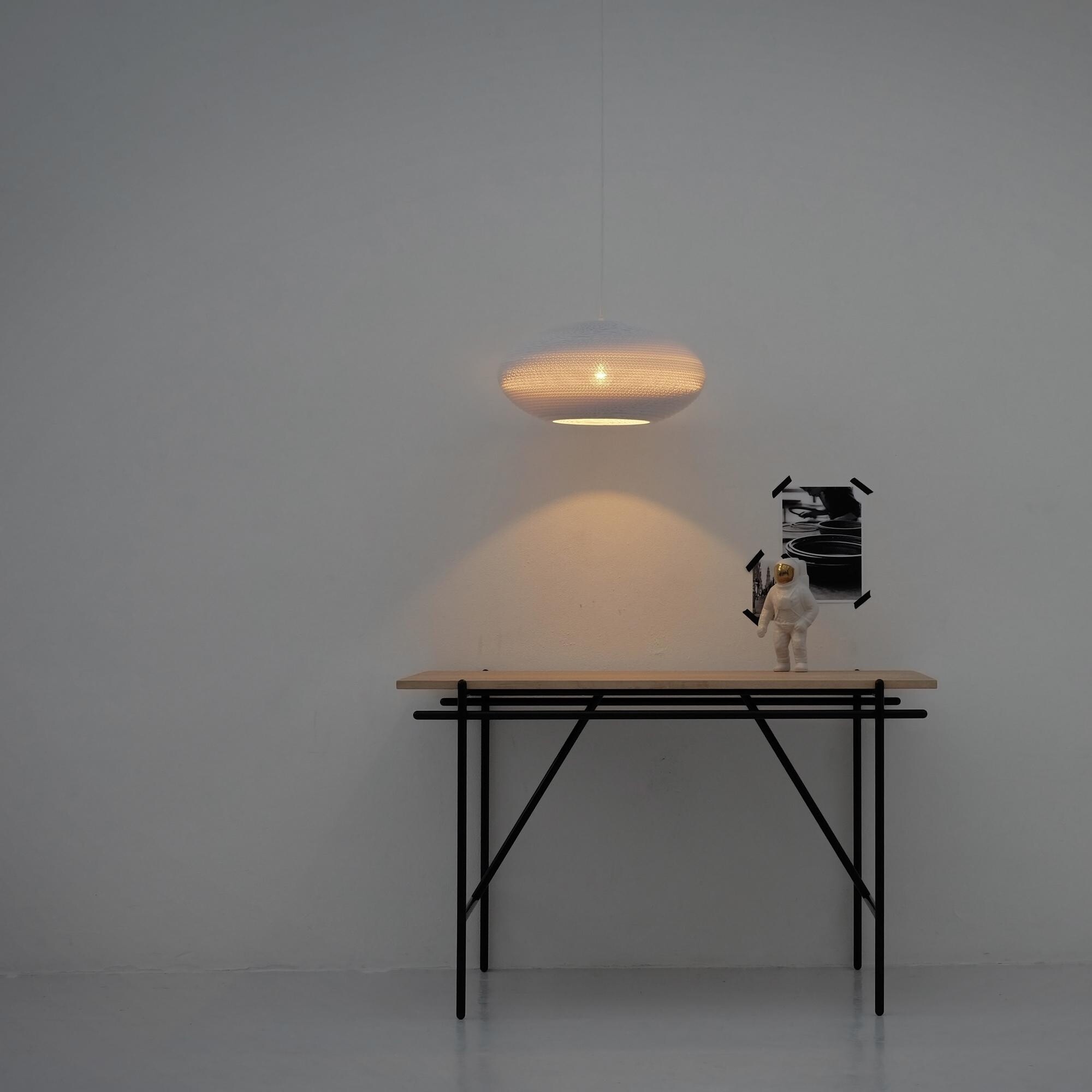 Disc Suspension Lamp White