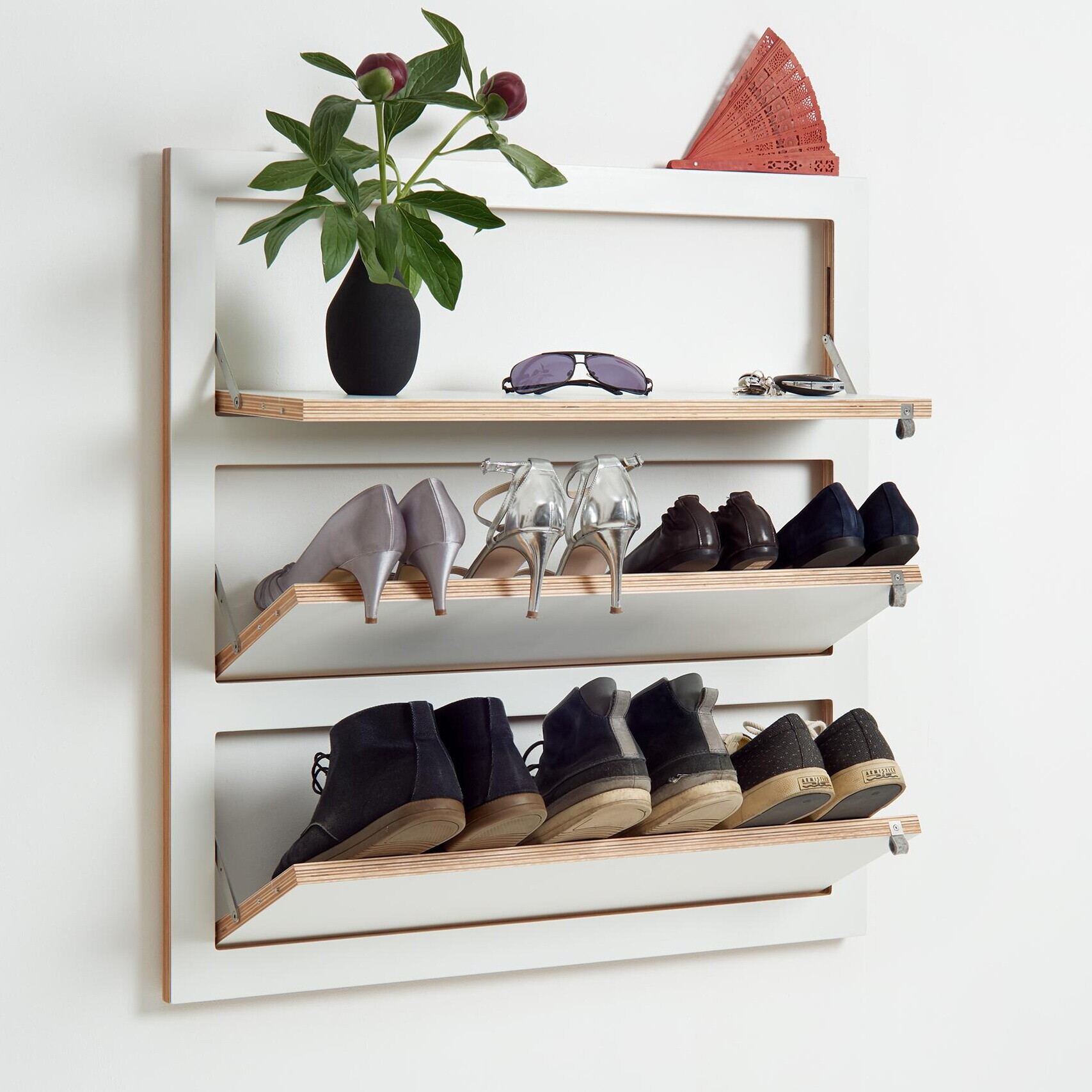 Fläpps Shoe Rack Foldable 80x80cm
