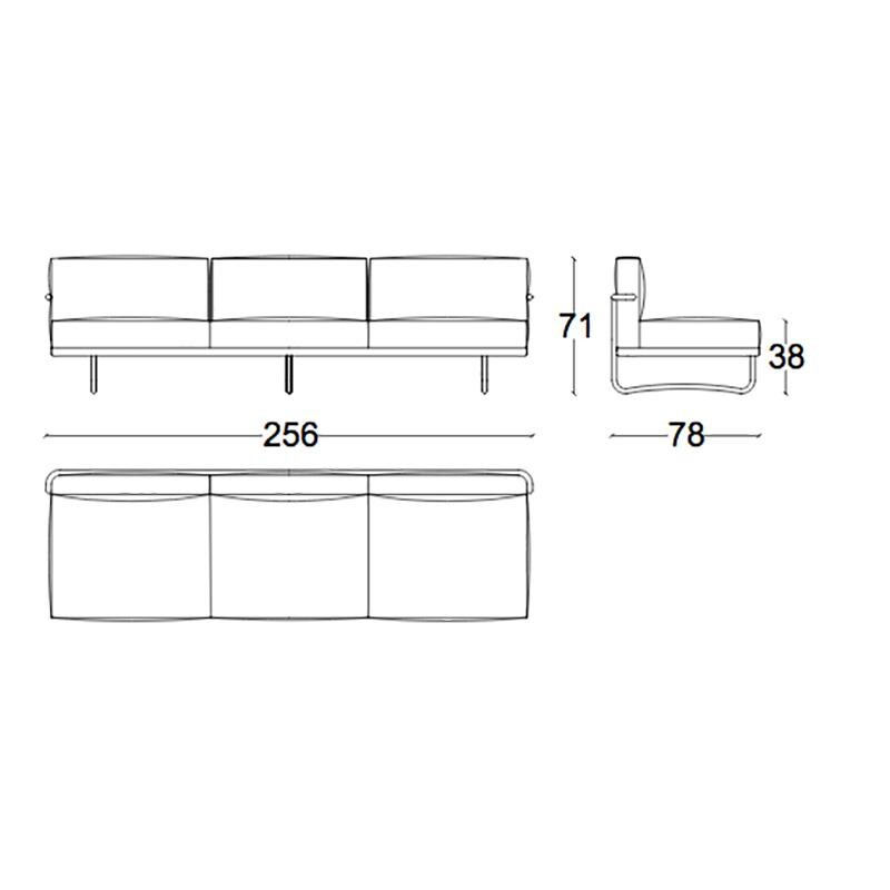 LC5 Canapé Appartement le Corbusier